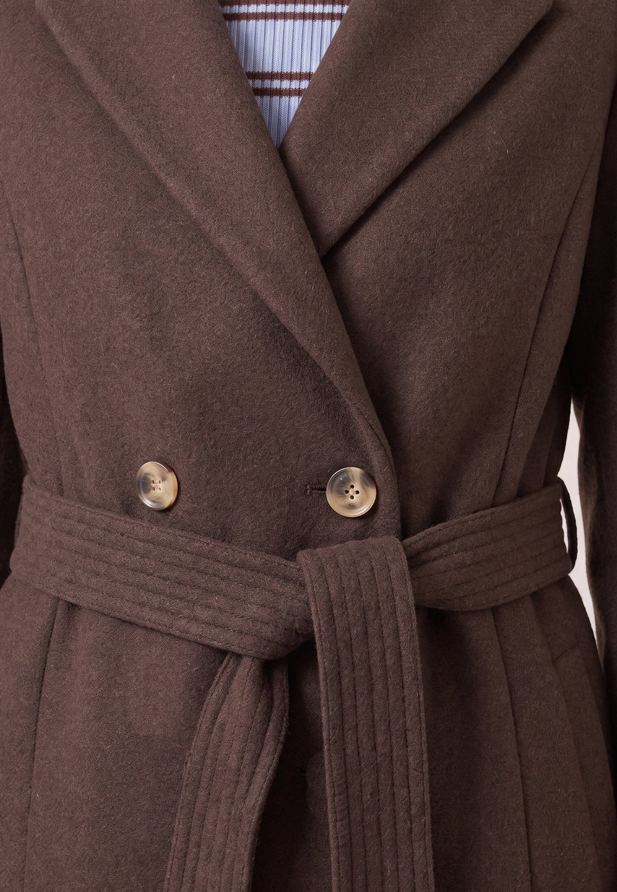 MANTEAU - DANTE - CHOCOLAT MANTEAU NEW KOOKAI Mode Kookai