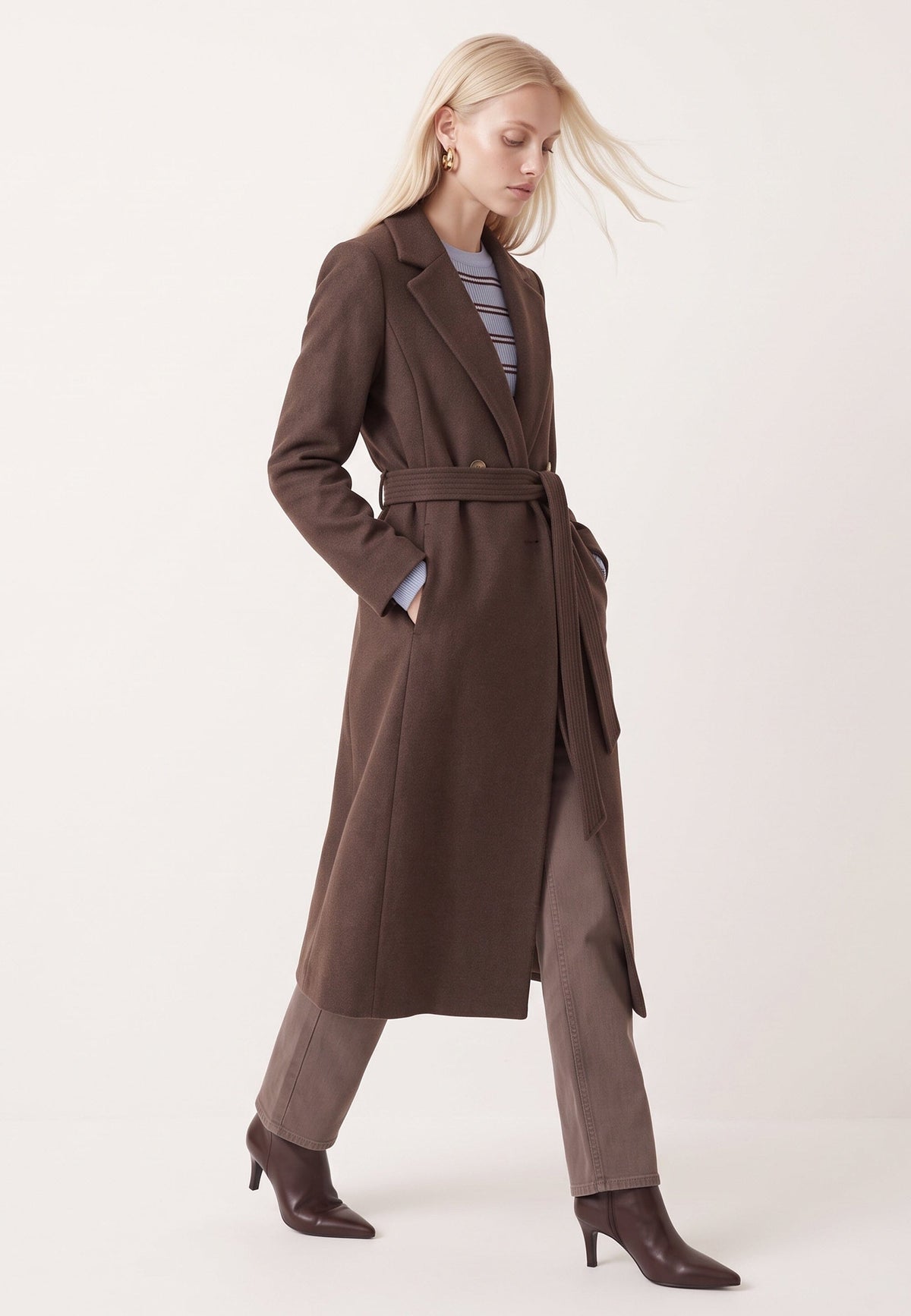 MANTEAU - DANTE - CHOCOLAT MANTEAU NEW KOOKAI Mode Kookai