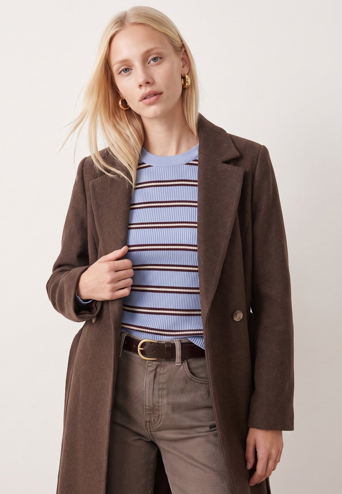 MANTEAU - DANTE - CHOCOLAT MANTEAU NEW KOOKAI Mode Kookai