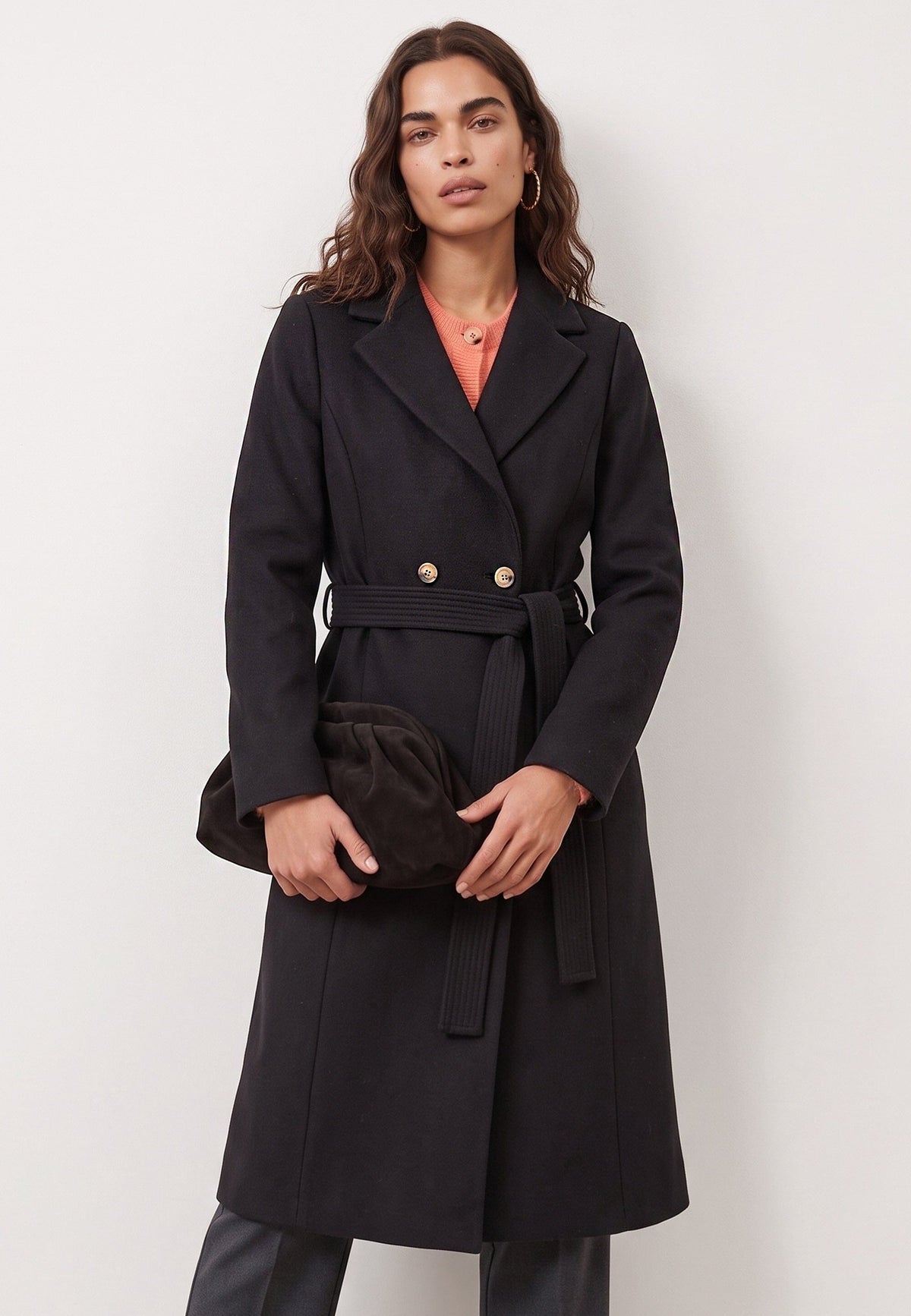 MANTEAU - DANTE - NOIR MANTEAU NEW KOOKAI Mode Kookai