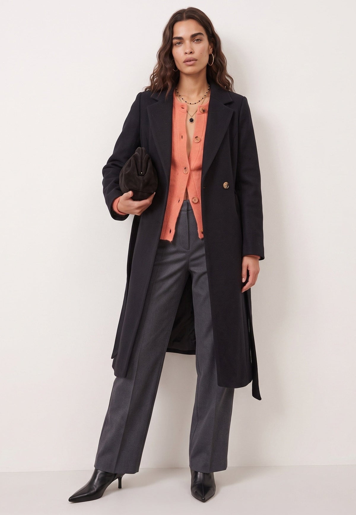 MANTEAU - DANTE - NOIR MANTEAU NEW KOOKAI Mode Kookai