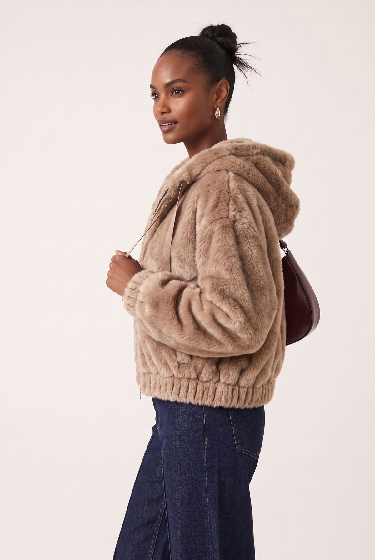 MANTEAU FOURRURE - D-BASTIAN - VISON MANTEAU NEW KOOKAI Mode Kookai