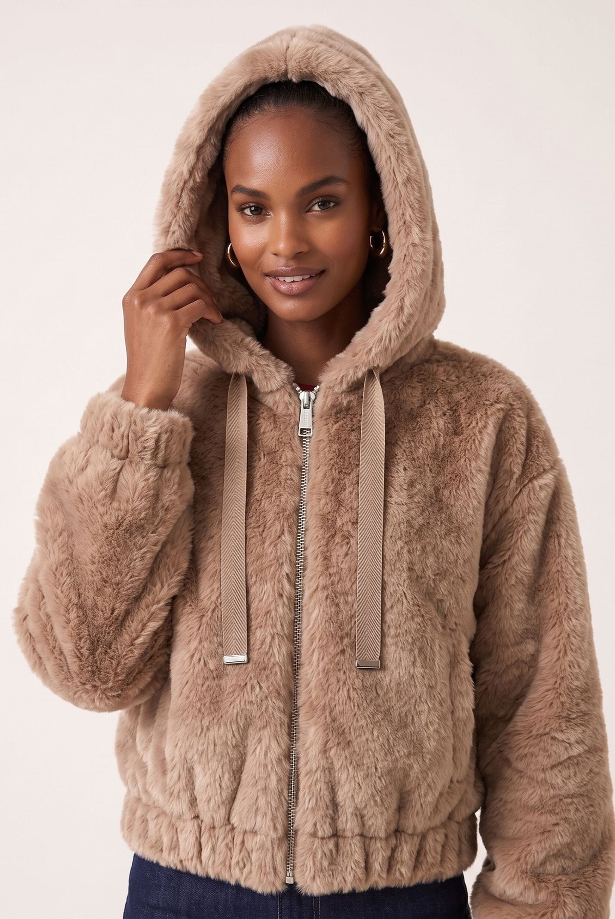 MANTEAU FOURRURE - D-BASTIAN - VISON MANTEAU NEW KOOKAI Mode Kookai