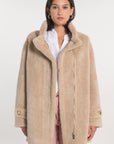 MANTEAU - KAREL - BEIGE MANTEAU KOOKAI Mode Kookai