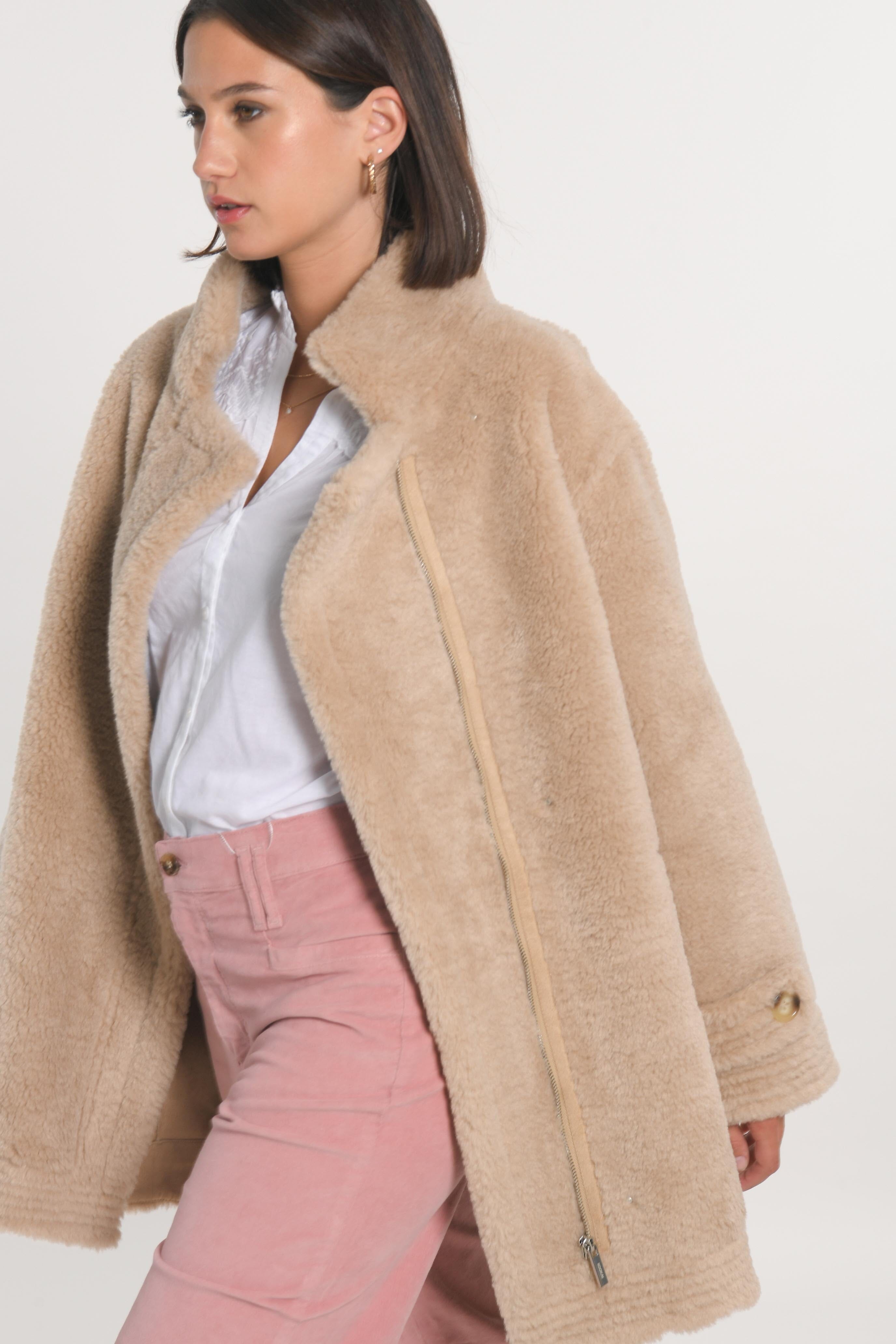 MANTEAU - KAREL - BEIGE MANTEAU KOOKAI Mode Kookai