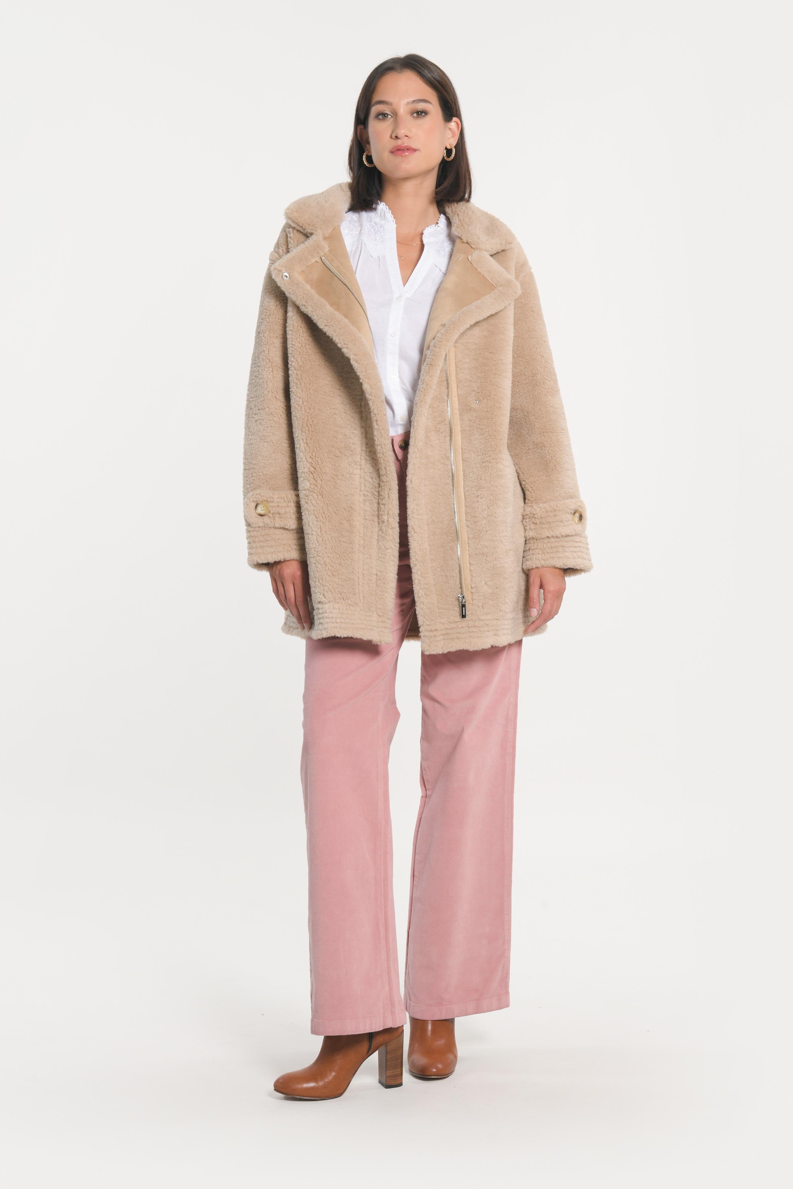 MANTEAU - KAREL - BEIGE MANTEAU KOOKAI Mode Kookai