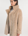 MANTEAU - KAREL - BEIGE MANTEAU KOOKAI Mode Kookai