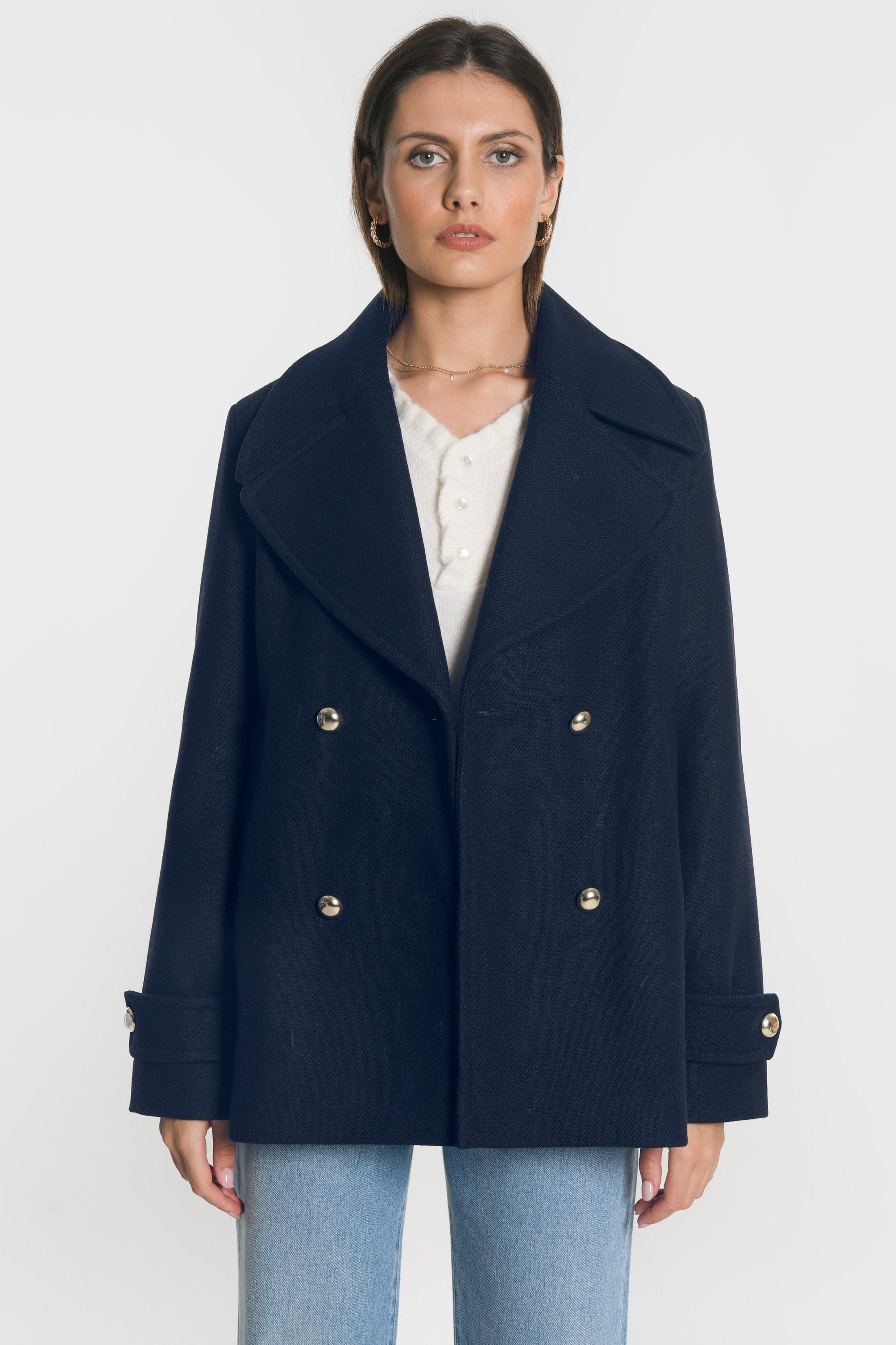 MANTEAU LENNOX NAVY MANTEAU KOOKAI Mode Kookai