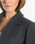 MANTEAU LONG - NAEL - ANTHRACITE MANTEAU KOOKAI Mode Kookai