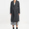 MANTEAU LONG - NAEL - ANTHRACITE MANTEAU KOOKAI Mode Kookai