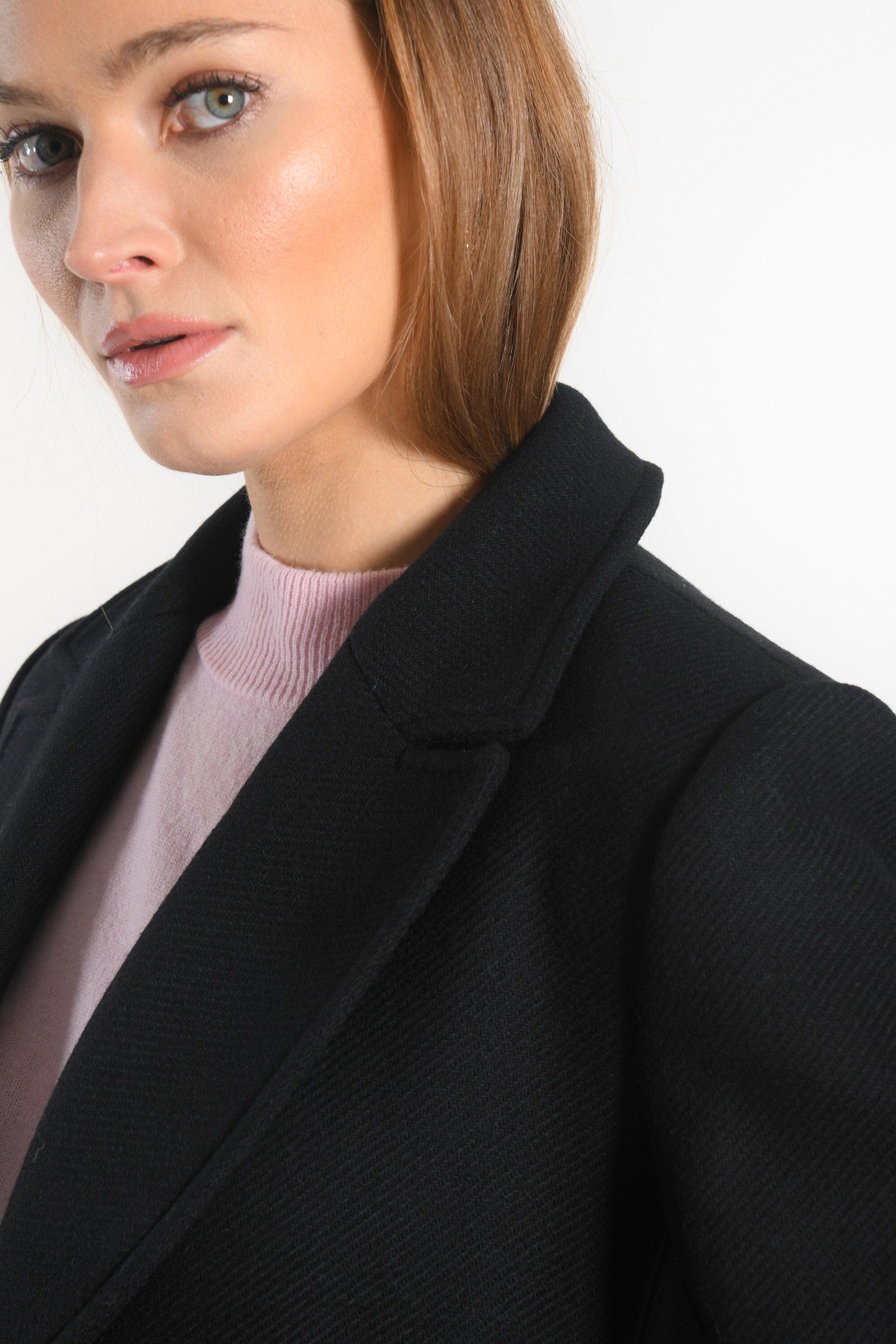 MANTEAU LONG - NAEL - NOIR MANTEAU KOOKAI Mode Kookai