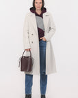 MANTEAU - NINA - ECRU GROSSES PIECES KOOKAI Mode Kookai