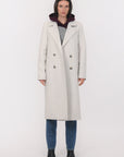 MANTEAU - NINA - ECRU GROSSES PIECES KOOKAI Mode Kookai