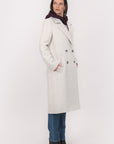MANTEAU - NINA - ECRU GROSSES PIECES KOOKAI Mode Kookai