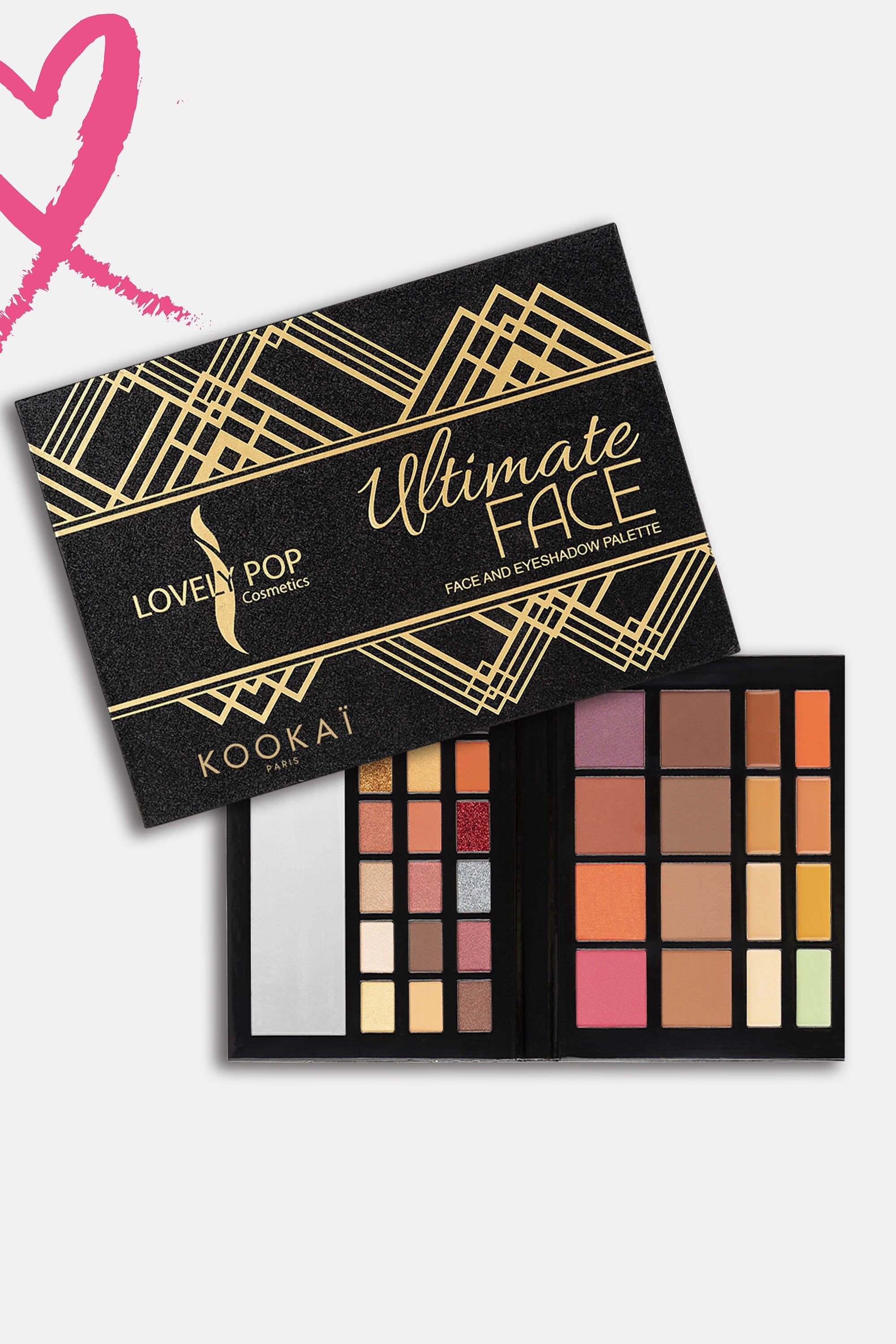 PALETTE MAKE-UP ULTIMATE FACE GOLD ACCESSOIRES KOOKAI Mode Kookai