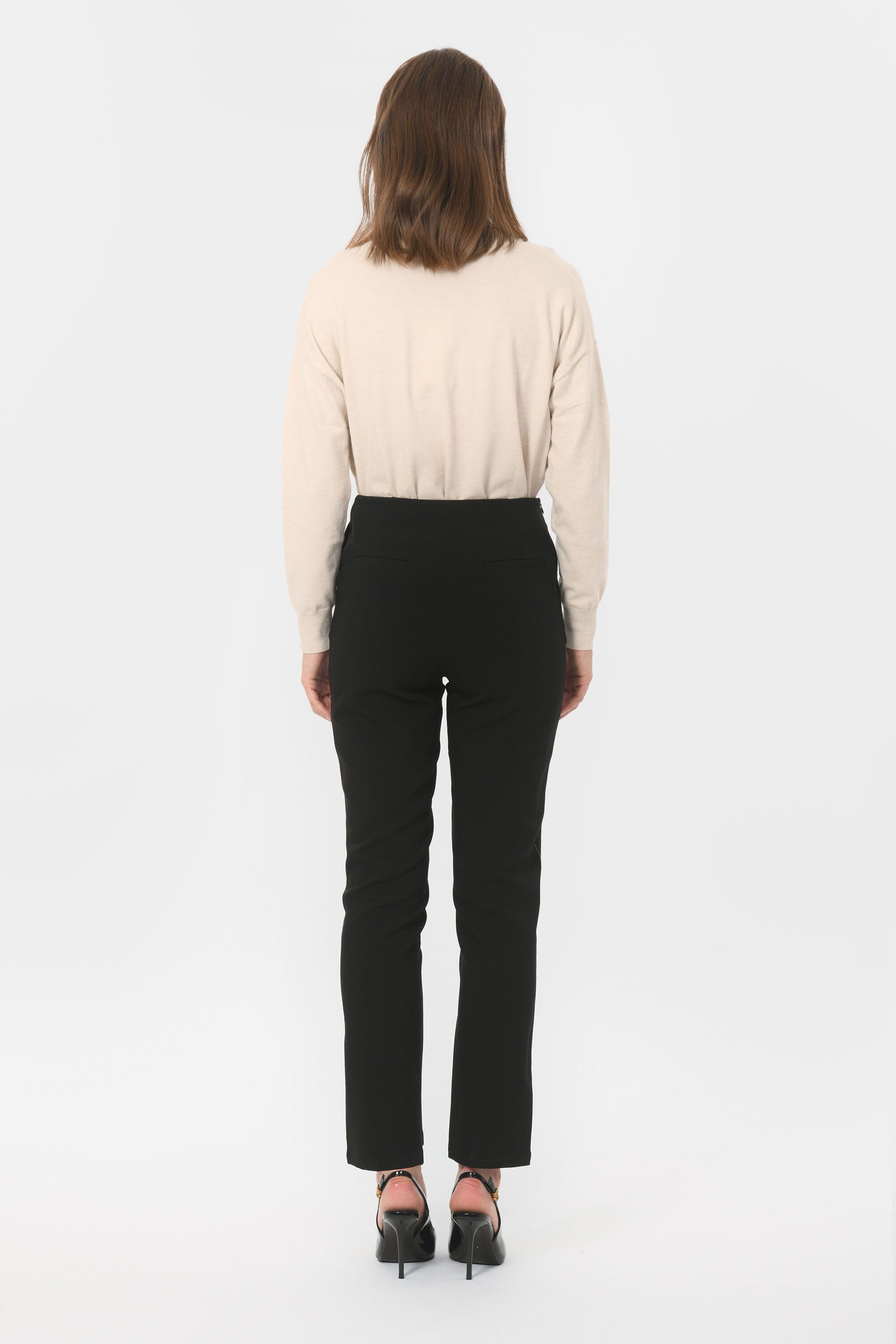 PANTALON 7/8 - BIXENTE - NOIR PANTALON NEW KOOKAI Mode Kookai