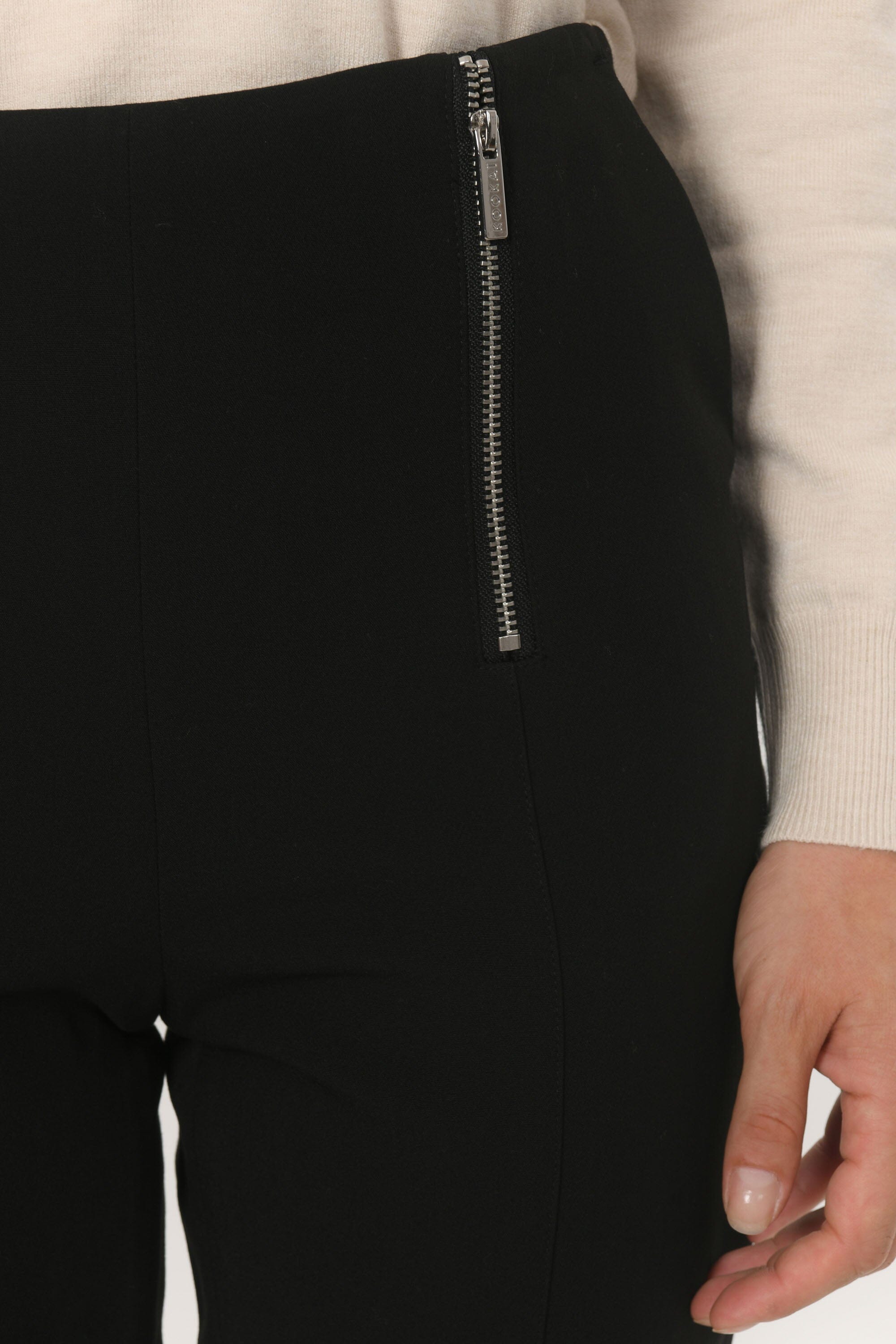 PANTALON 7/8 - BIXENTE - NOIR PANTALON NEW KOOKAI Mode Kookai