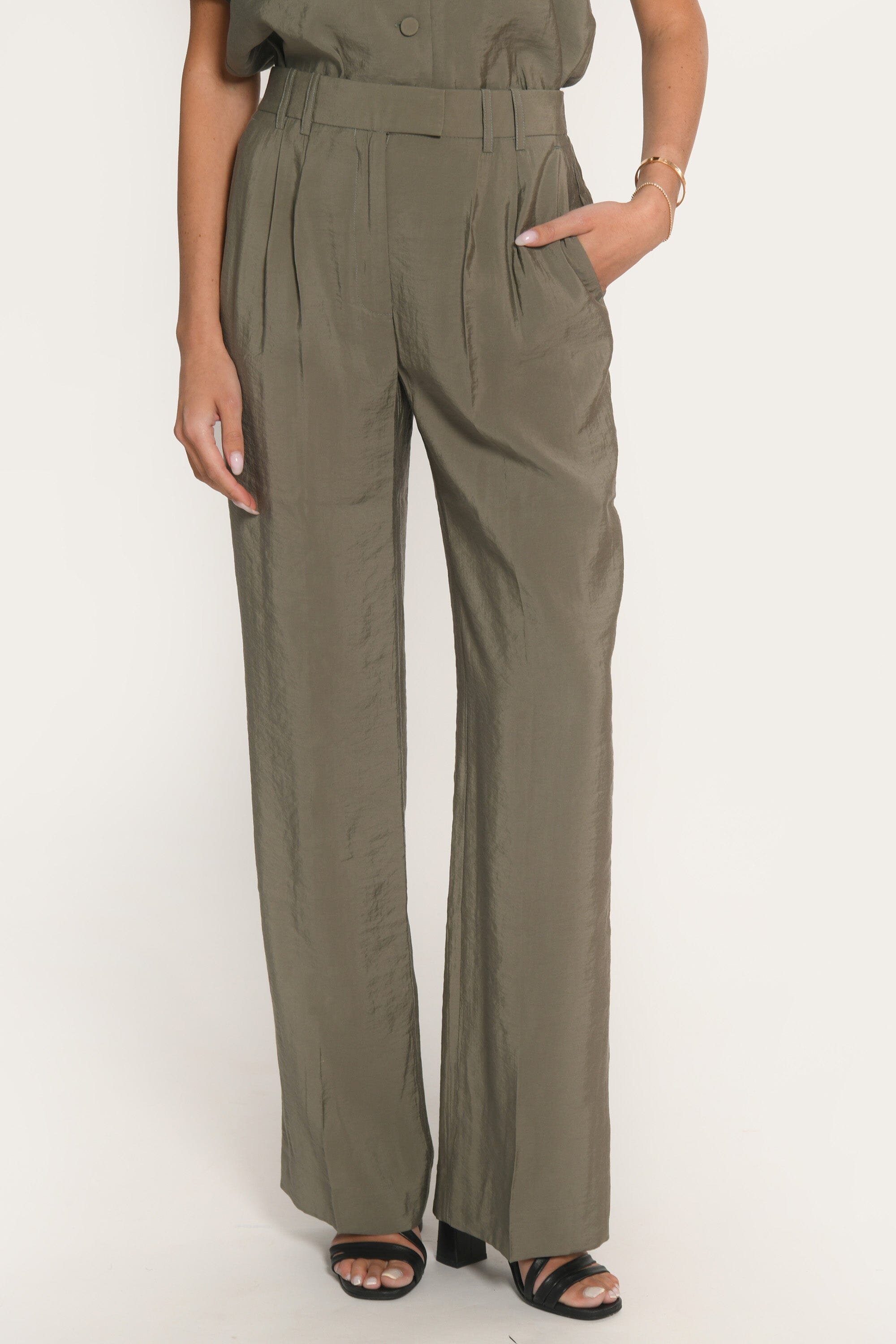 PANTALON - ADELE - KAKI PANTALON NEW KOOKAI Mode Kookai