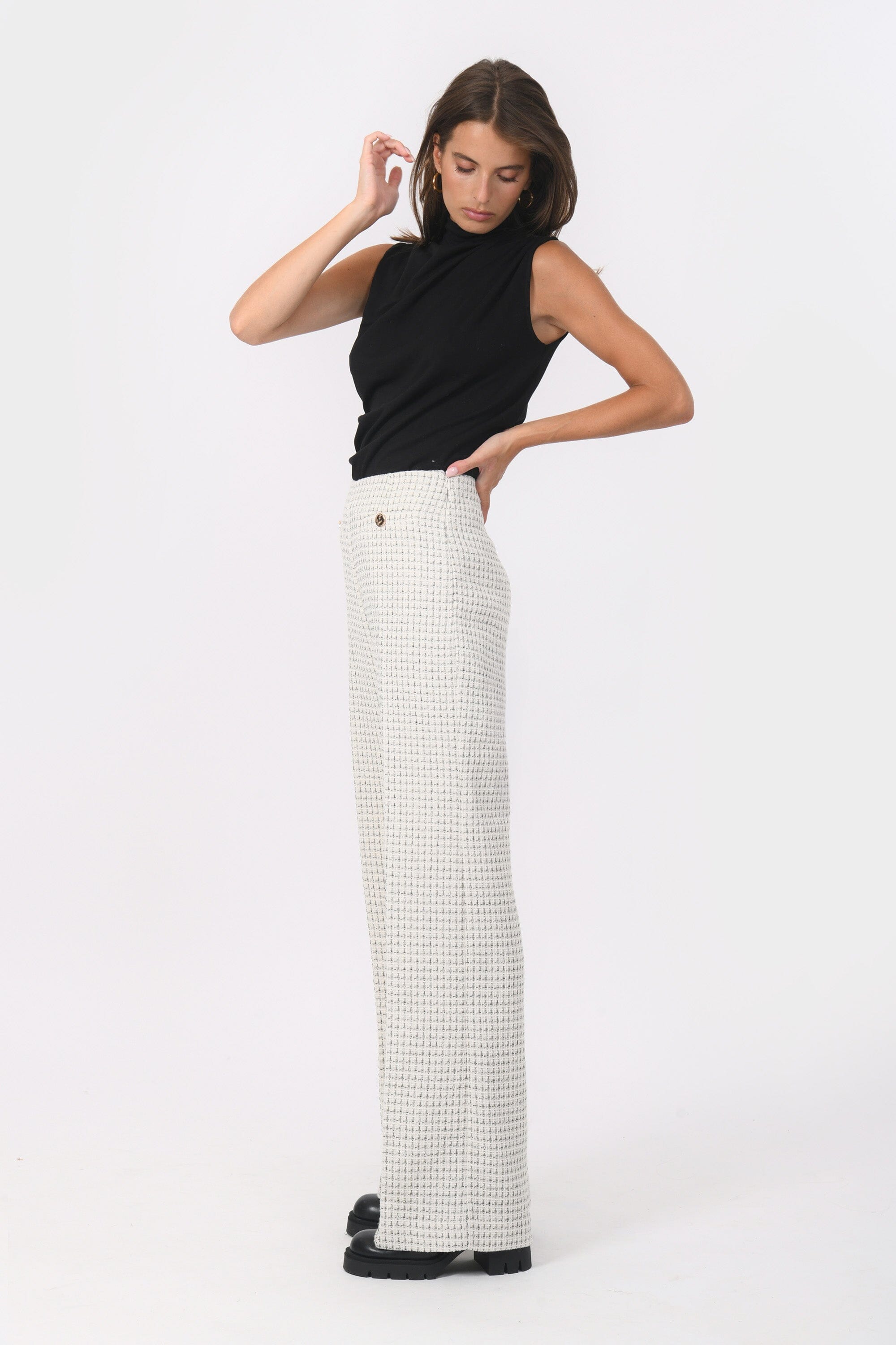 PANTALON - BAIONA - ECRU PANTALON NEW KOOKAI Mode Kookai