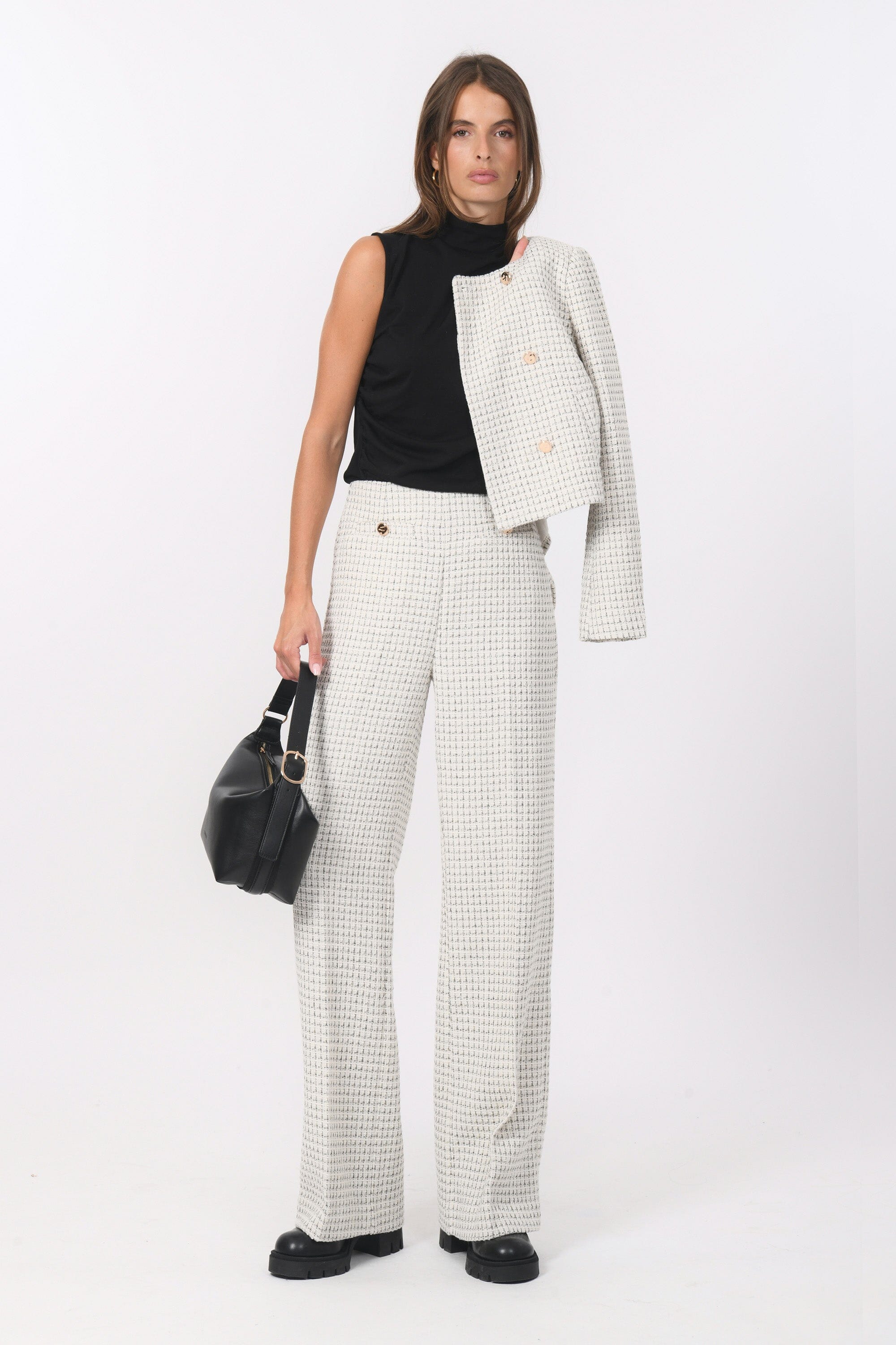 PANTALON - BAIONA - ECRU PANTALON NEW KOOKAI Mode Kookai