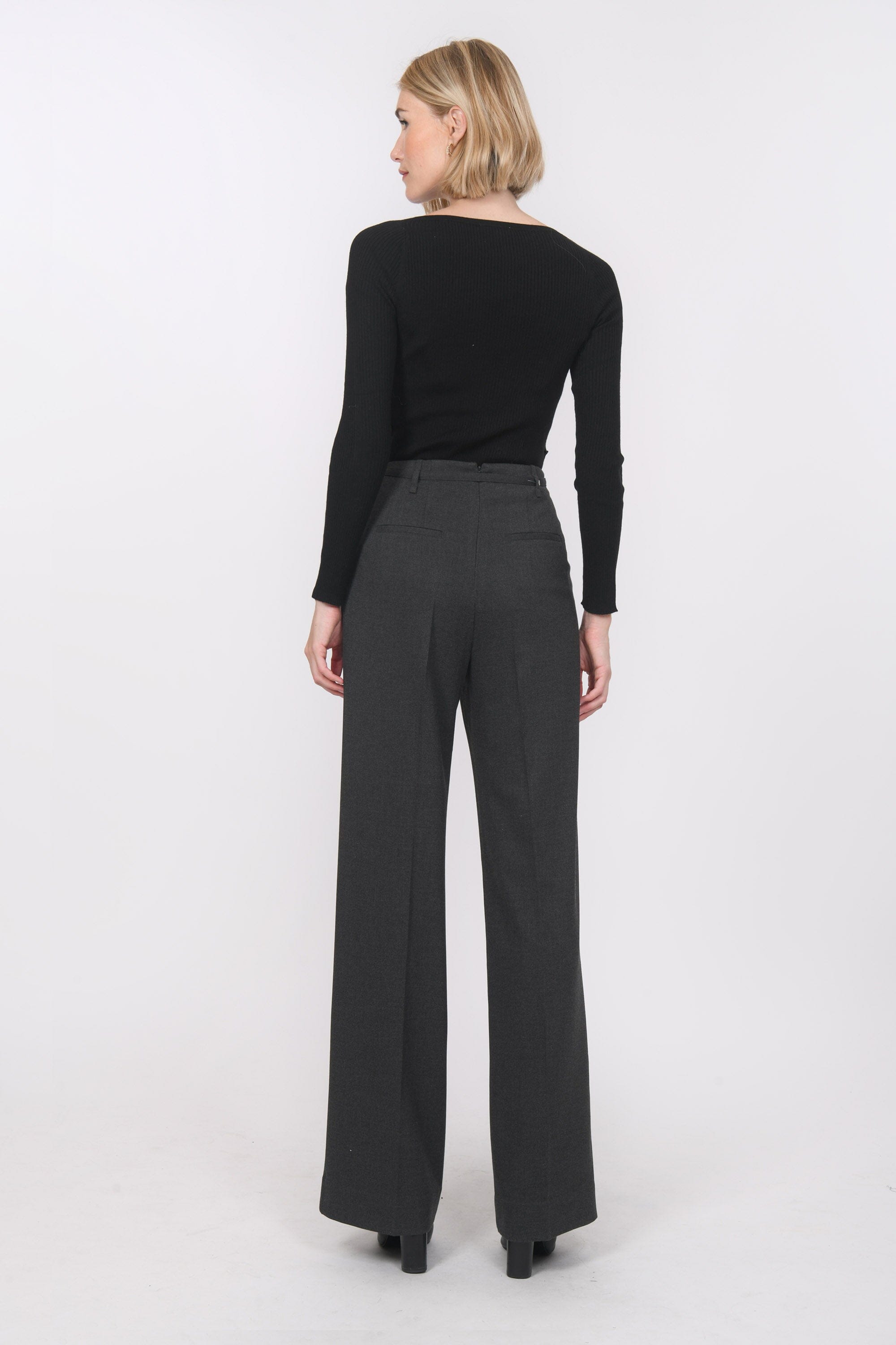 PANTALON - BELLA - ANTHRACITE PANTALON NEW KOOKAI Mode Kookai