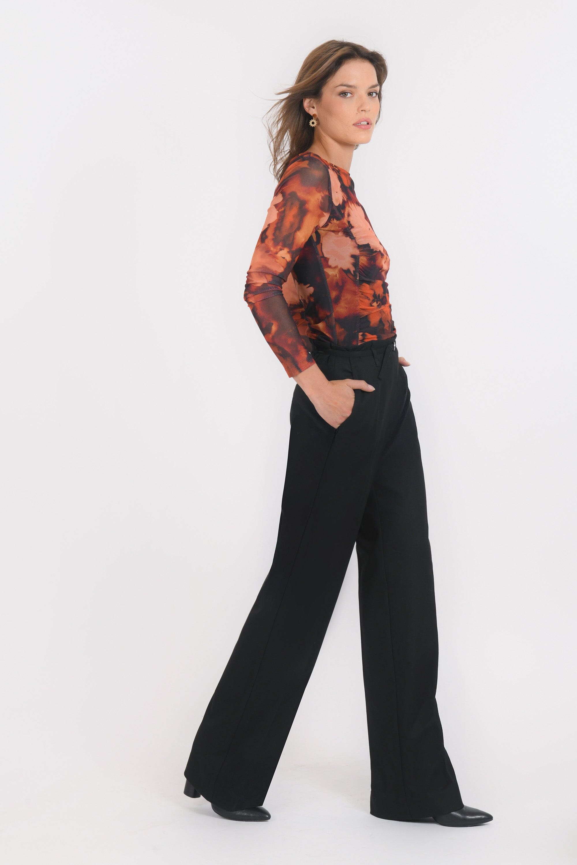 PANTALON - BELLA - NOIR PANTALON NEW KOOKAI Mode Kookai