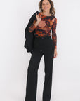 PANTALON - BELLA - NOIR PANTALON NEW KOOKAI Mode Kookai