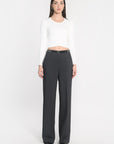 PANTALON BRITNEY GRIS PANTALON KOOKAI Mode Kookai
