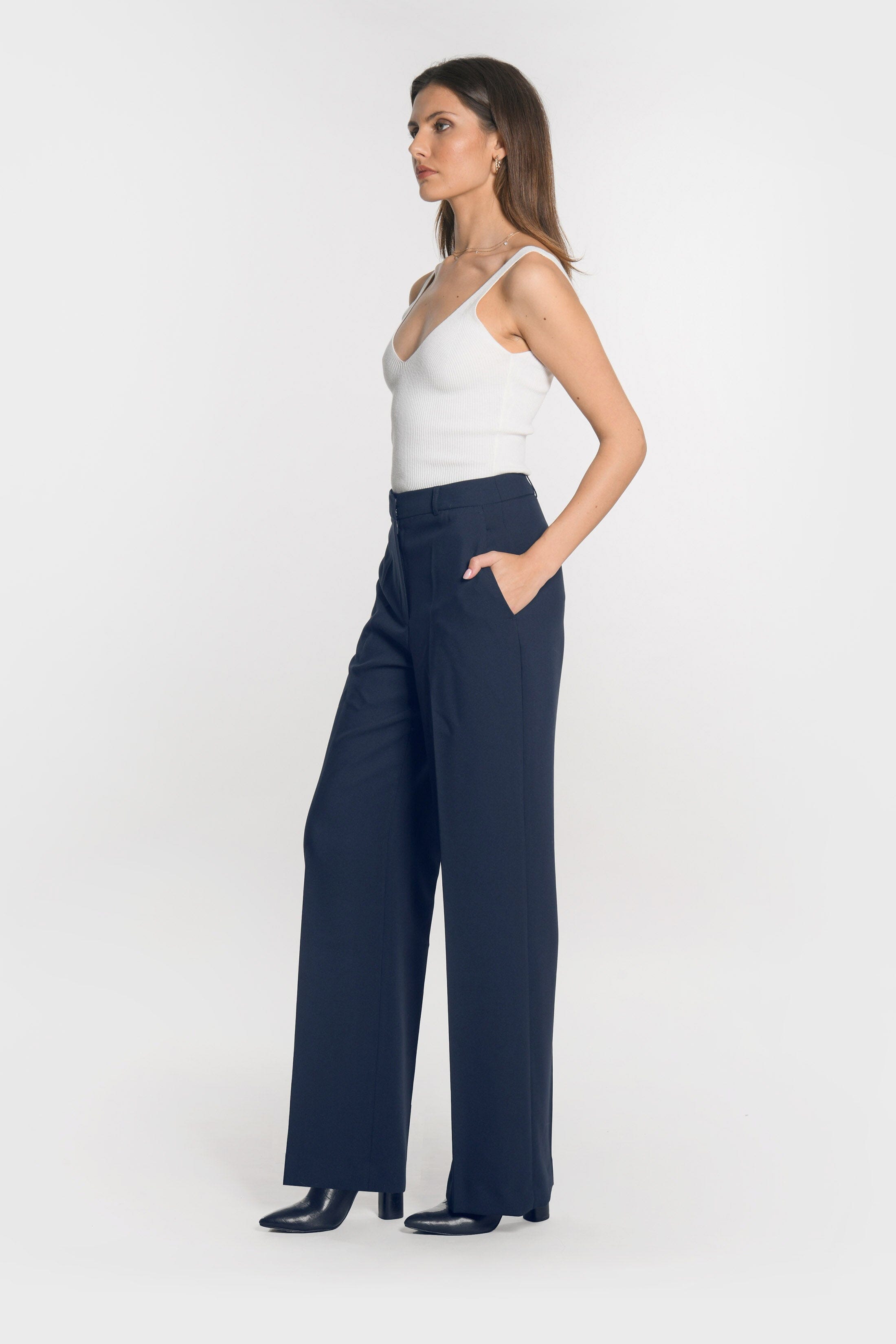 PANTALON BRITNEY MARINE PANTALON KOOKAI Mode Kookai
