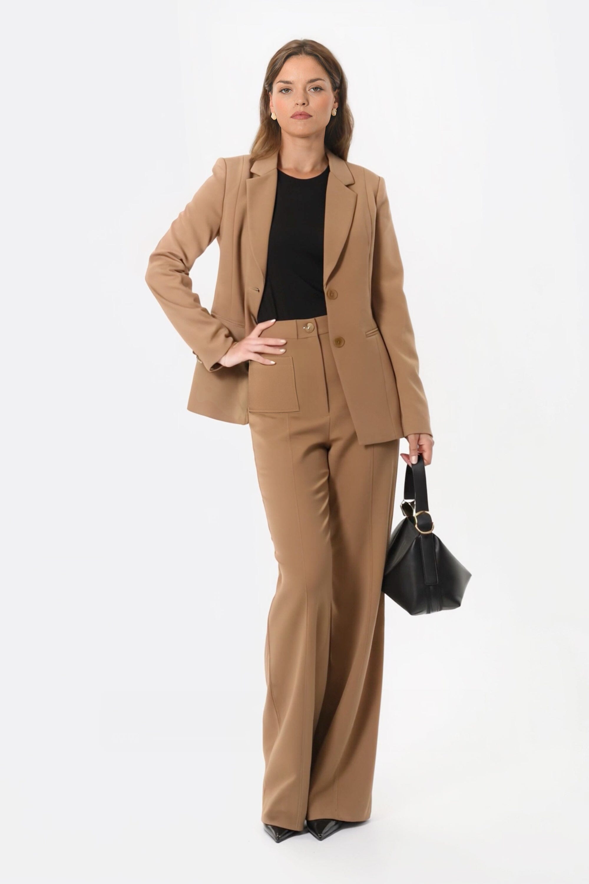 PANTALON - BROOKLYN - BEIGE PANTALON NEW KOOKAI Mode Kookai