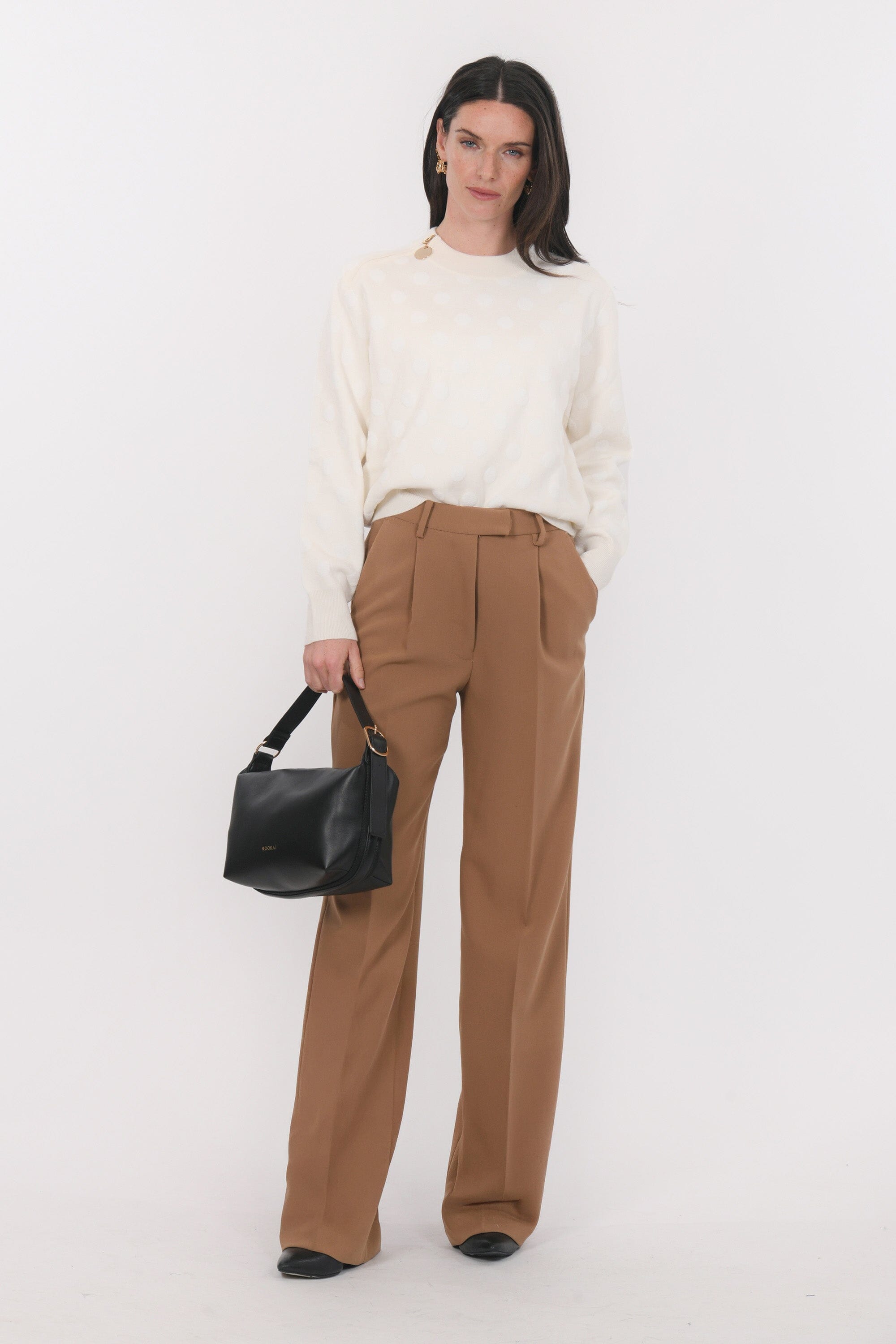 PANTALON - BROOKLYN - BEIGE PANTALON NEW KOOKAI Mode Kookai