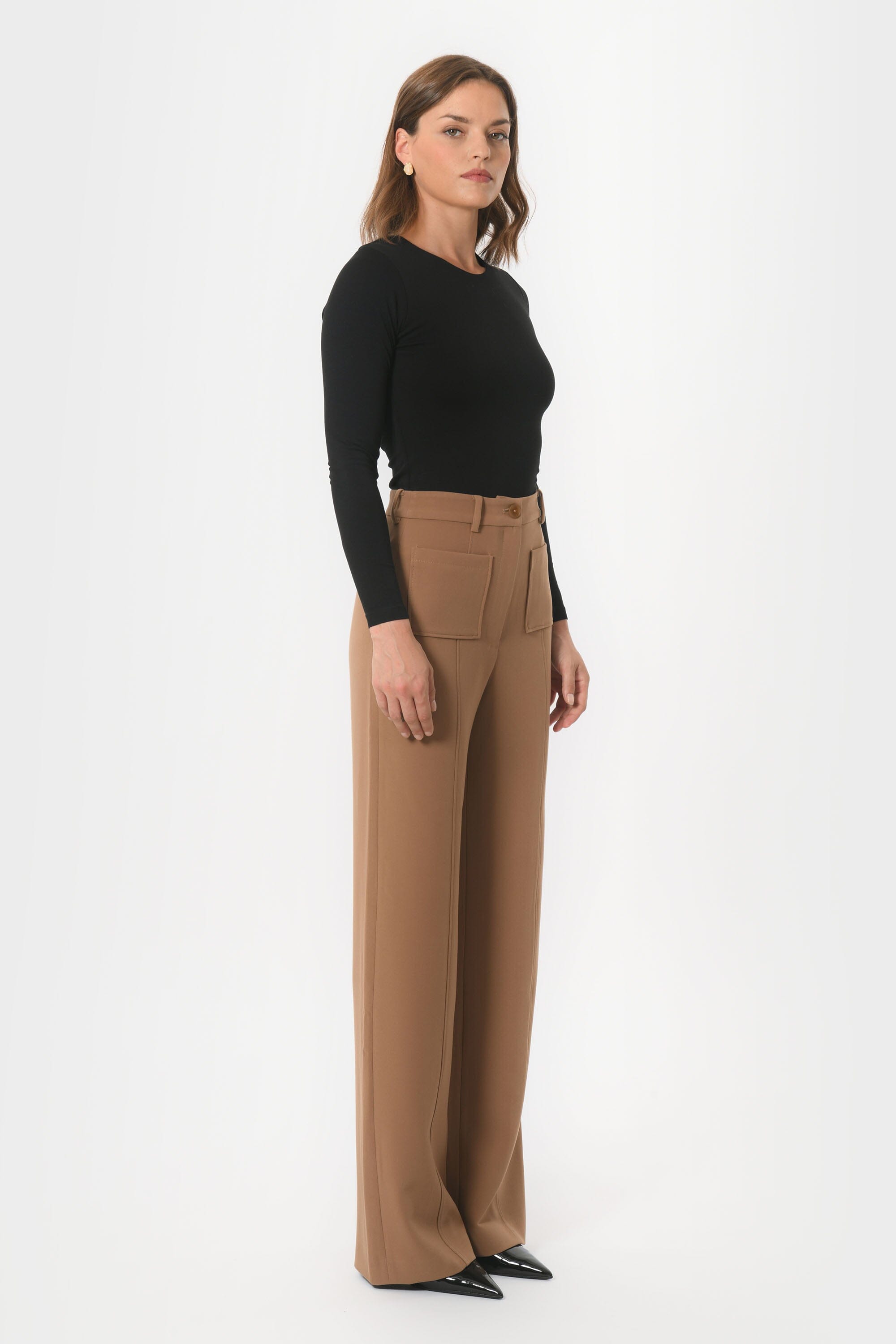 PANTALON - BROOKLYN - BEIGE PANTALON NEW KOOKAI Mode Kookai