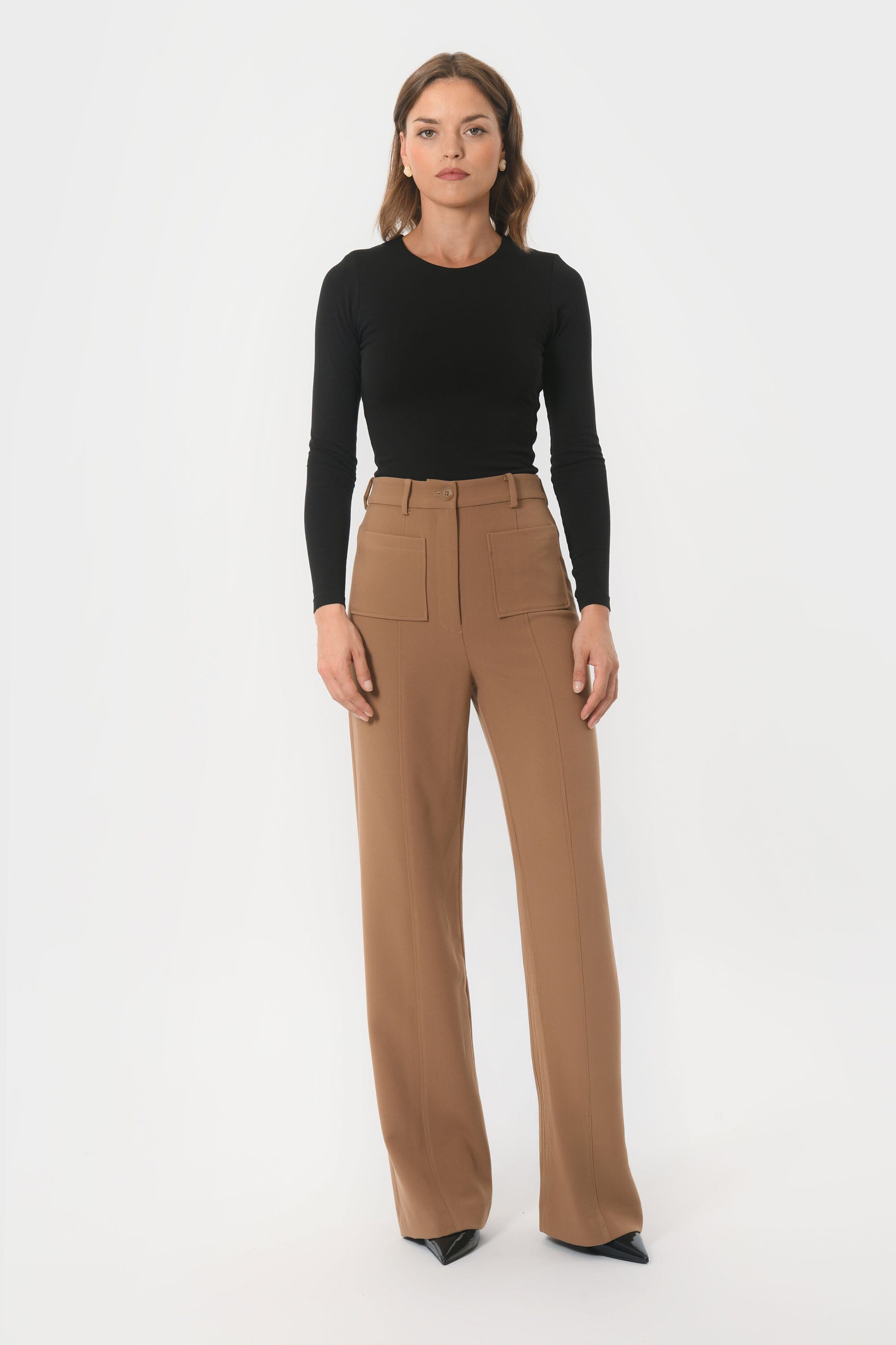PANTALON - BROOKLYN - BEIGE PANTALON NEW KOOKAI Mode Kookai