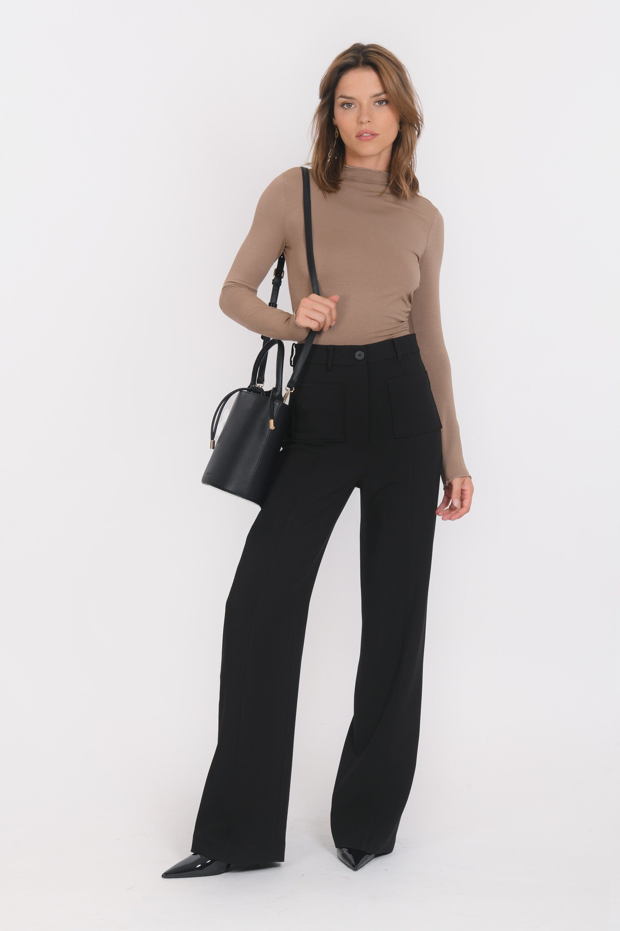 PANTALON - BROOKLYN - NOIR PANTALON NEW KOOKAI Mode Kookai