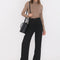 PANTALON - BROOKLYN - NOIR PANTALON NEW KOOKAI Mode Kookai
