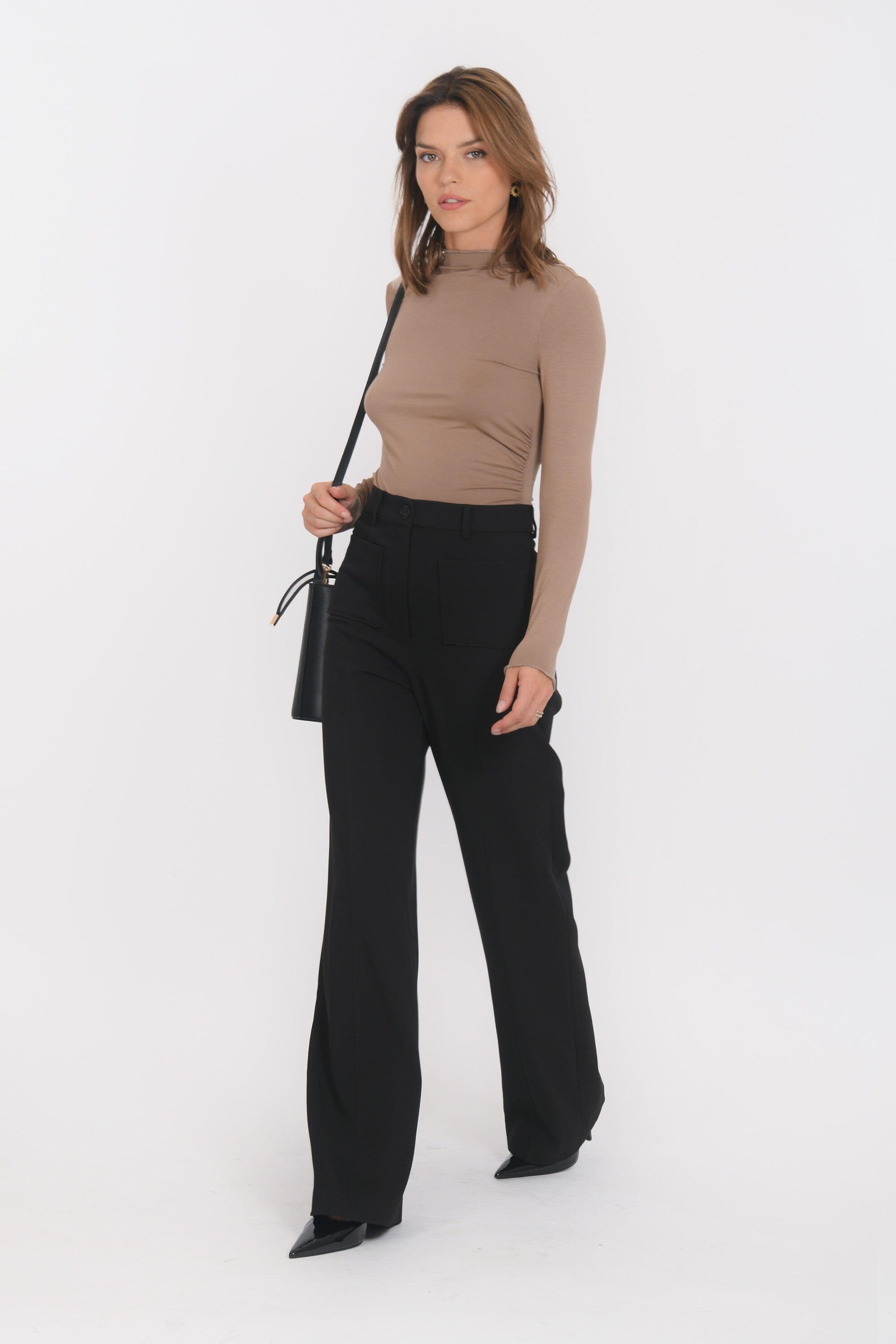 PANTALON - BROOKLYN - NOIR PANTALON NEW KOOKAI Mode Kookai