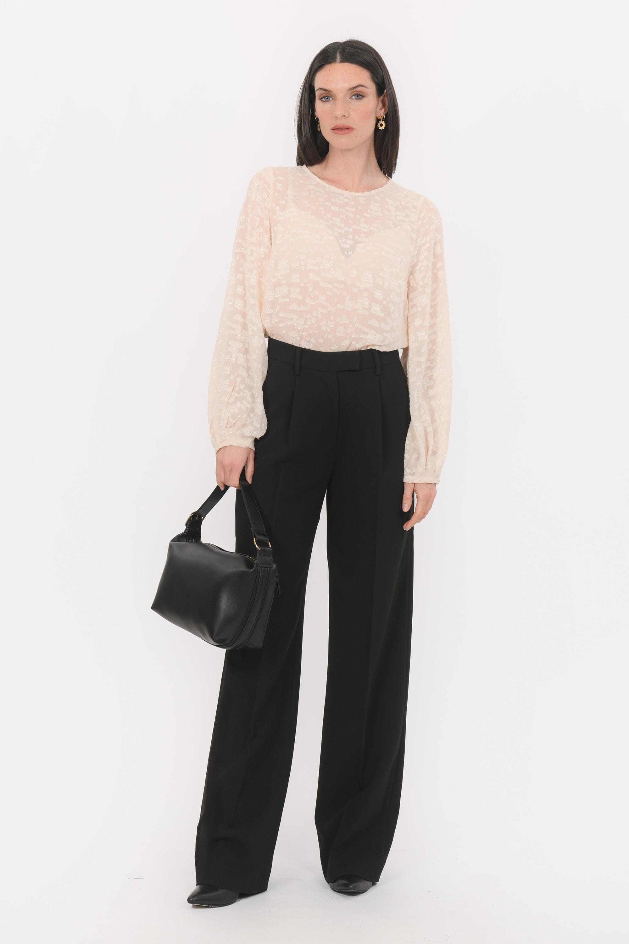 PANTALON - BROOKLYN - NOIR PANTALON NEW KOOKAI Mode Kookai