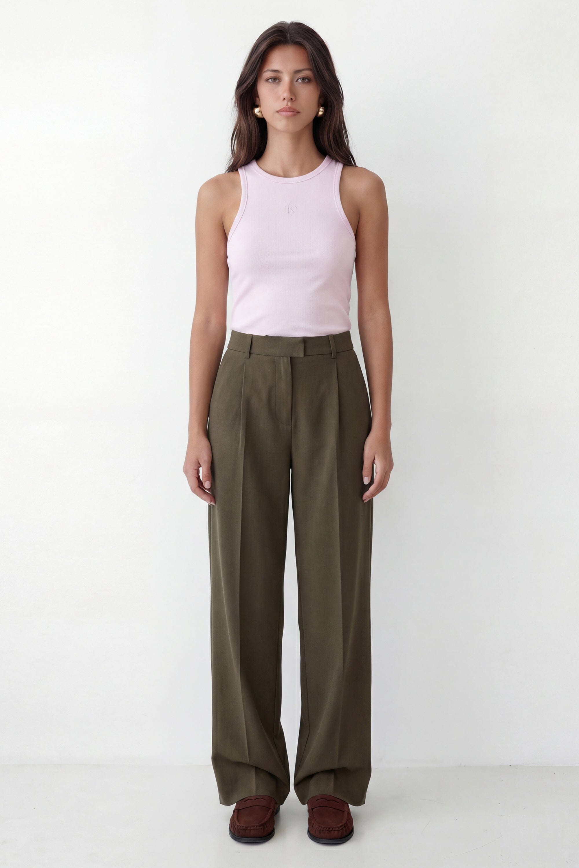 PANTALON - CAMILA - KAKI PANTALON NEW KOOKAI Mode Kookai