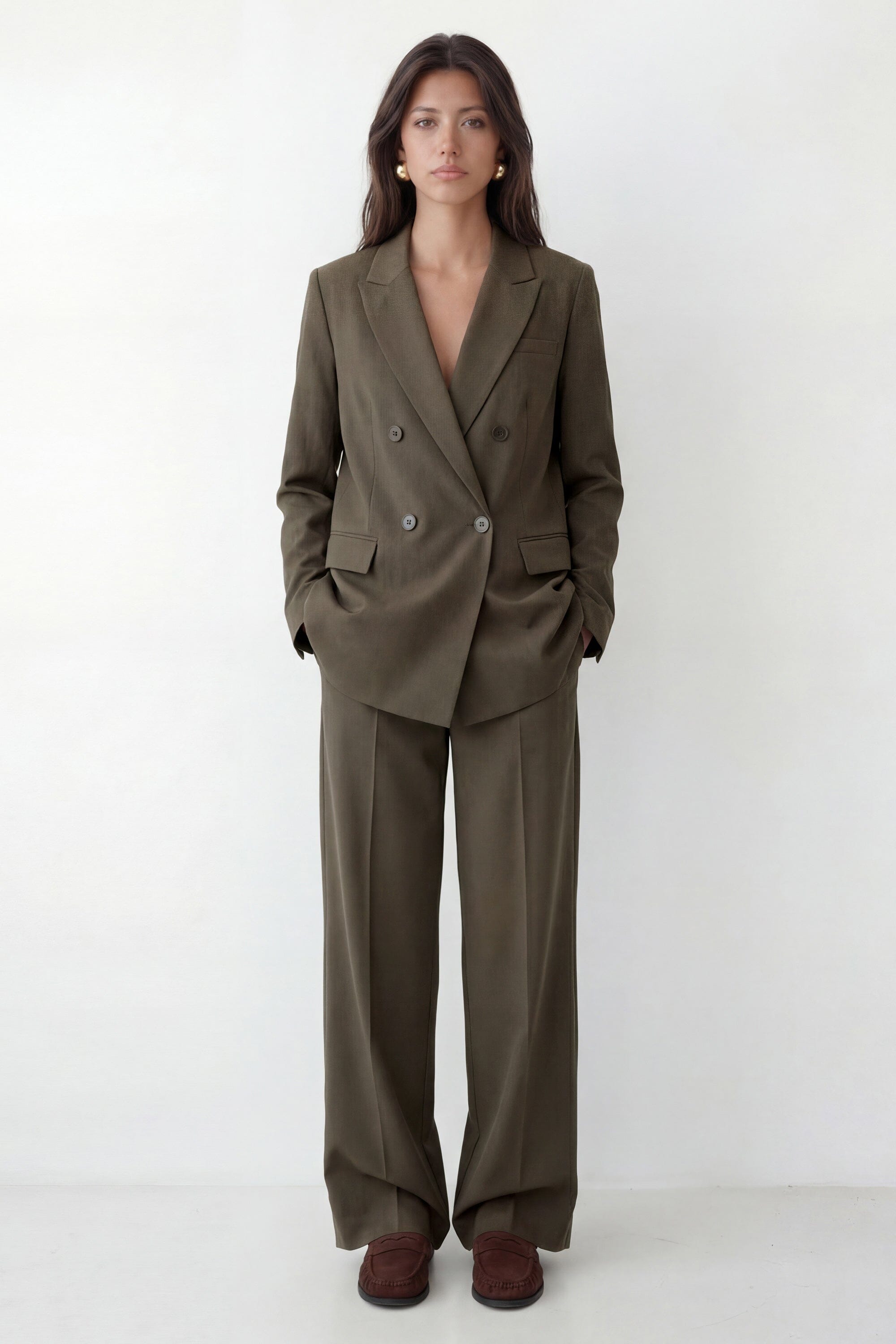 PANTALON - CAMILA - KAKI PANTALON NEW KOOKAI Mode Kookai