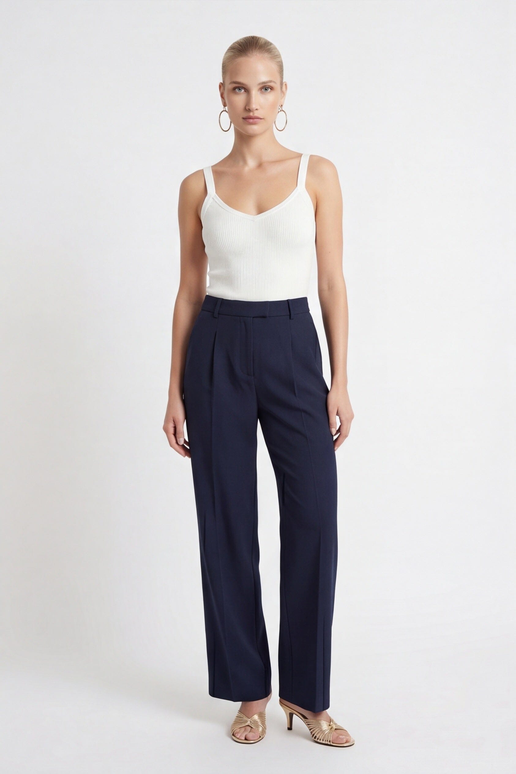 PANTALON - CAMILA - MARINE PANTALON NEW KOOKAI Mode Kookai