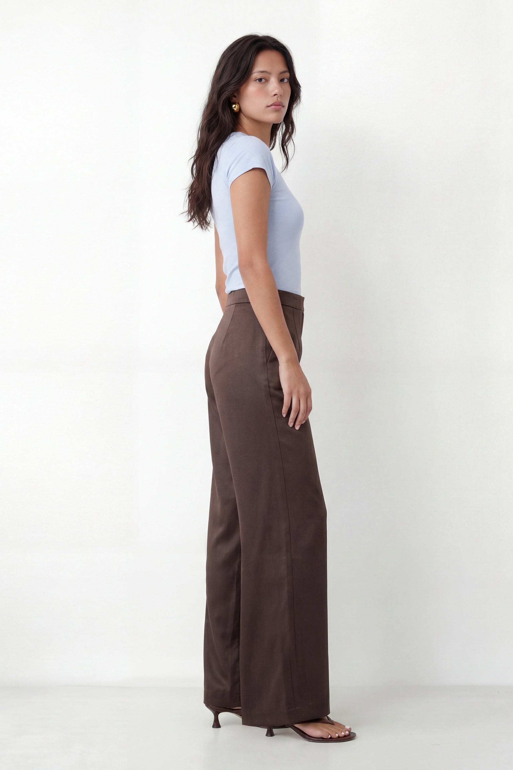 PANTALON - CAPRI - CHOCOLAT PANTALON NEW KOOKAI Mode Kookai