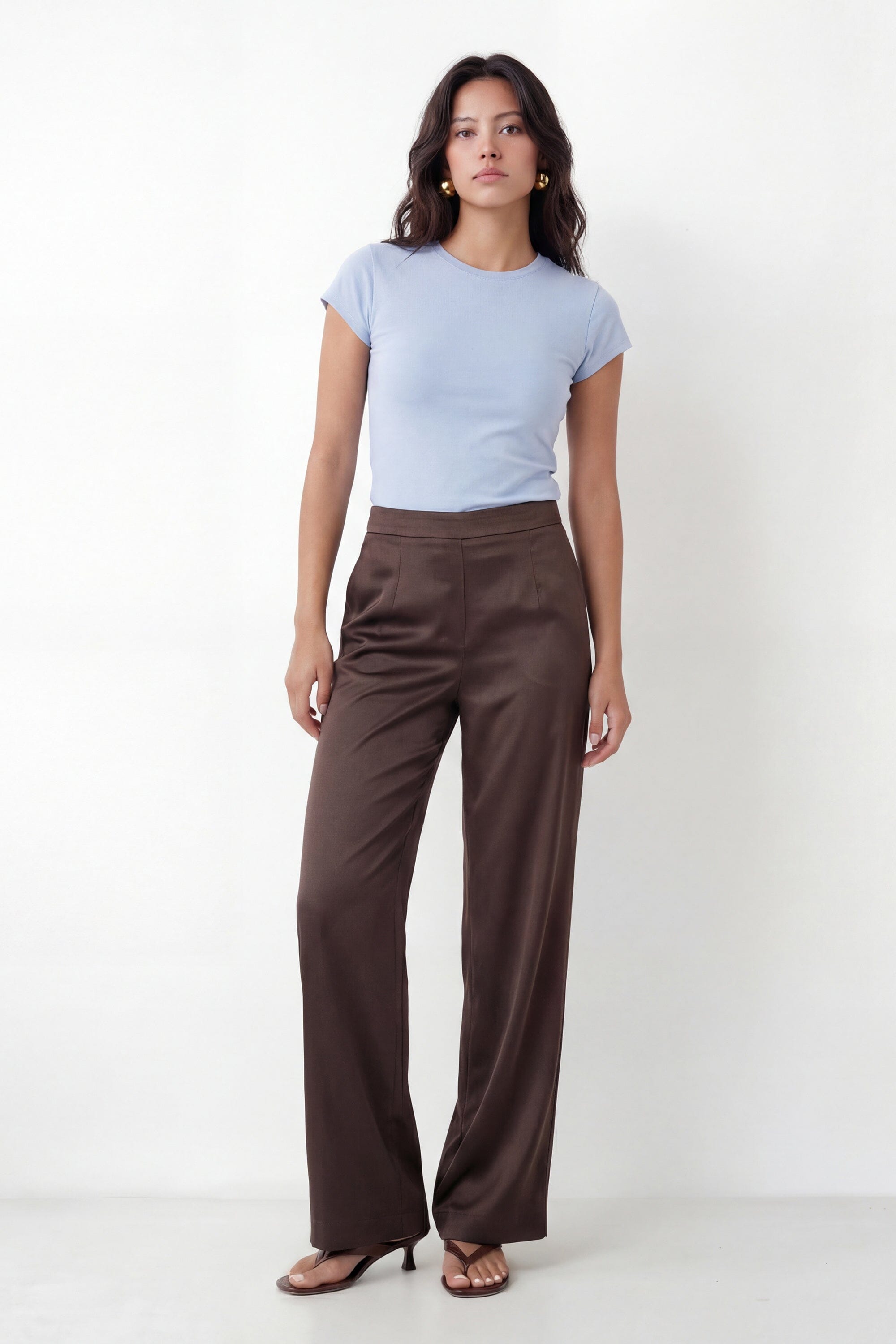 PANTALON - CAPRI - CHOCOLAT PANTALON NEW KOOKAI Mode Kookai