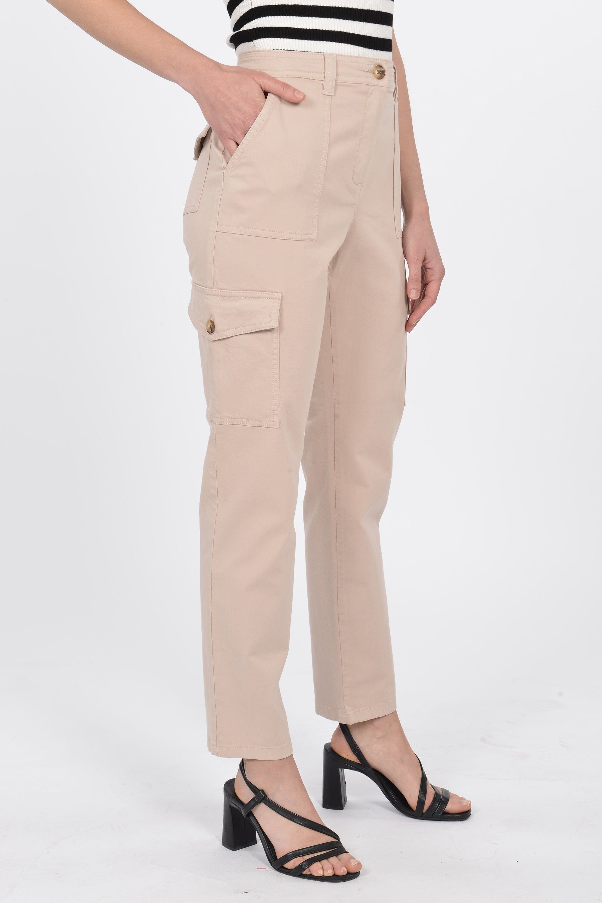PANTALON CARGO TERRY BEIGE PANTALON SPORTWEAR KOOKAI Mode Kookai