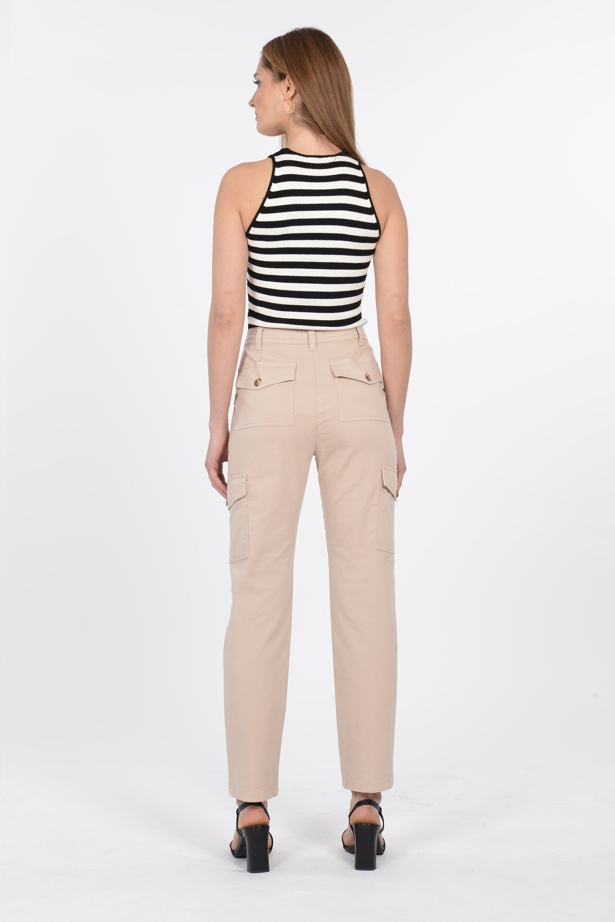 PANTALON CARGO TERRY BEIGE PANTALON SPORTWEAR KOOKAI Mode Kookai