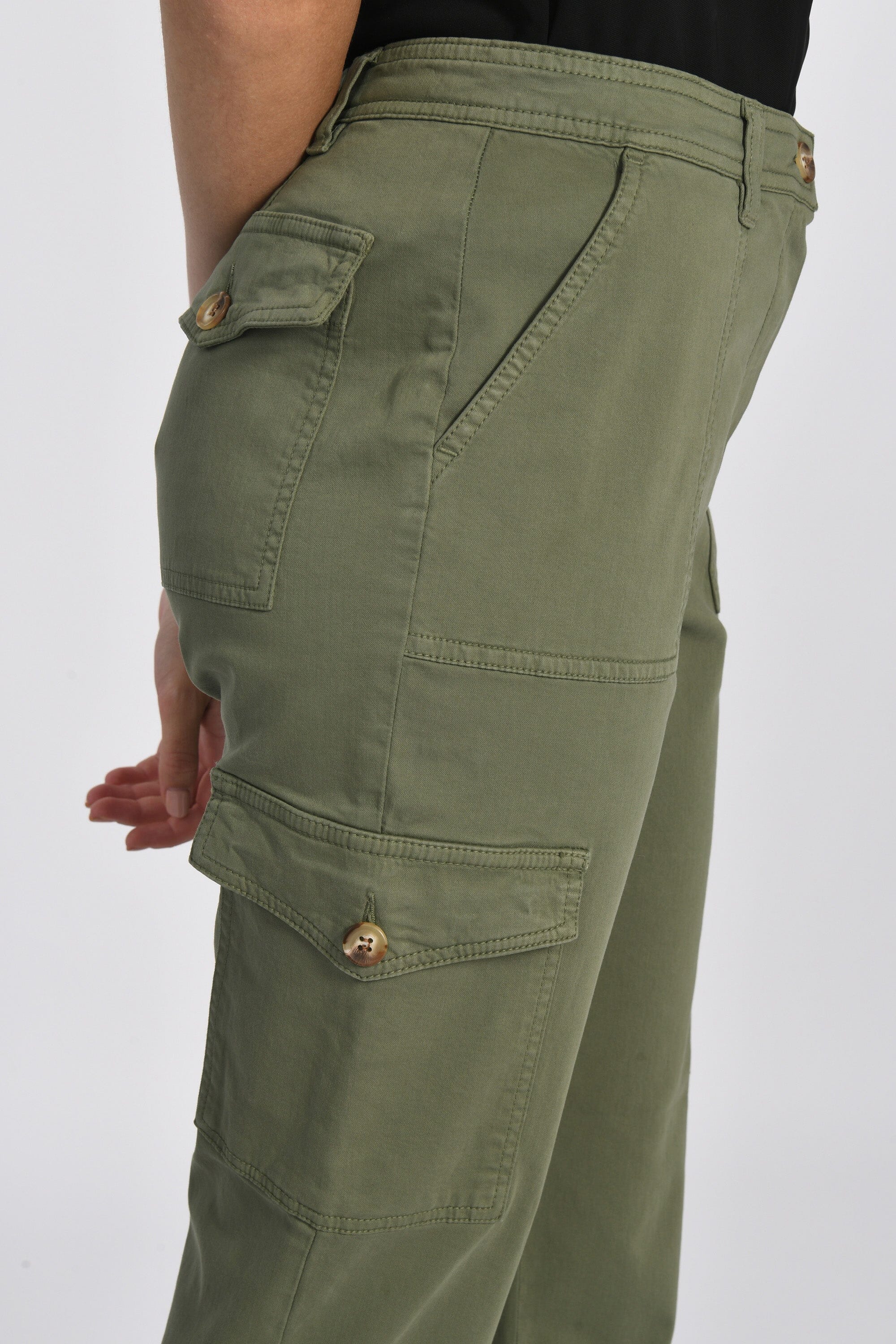 PANTALON CARGO TERRY KAKI PANTALON SPORTWEAR KOOKAI Mode Kookai