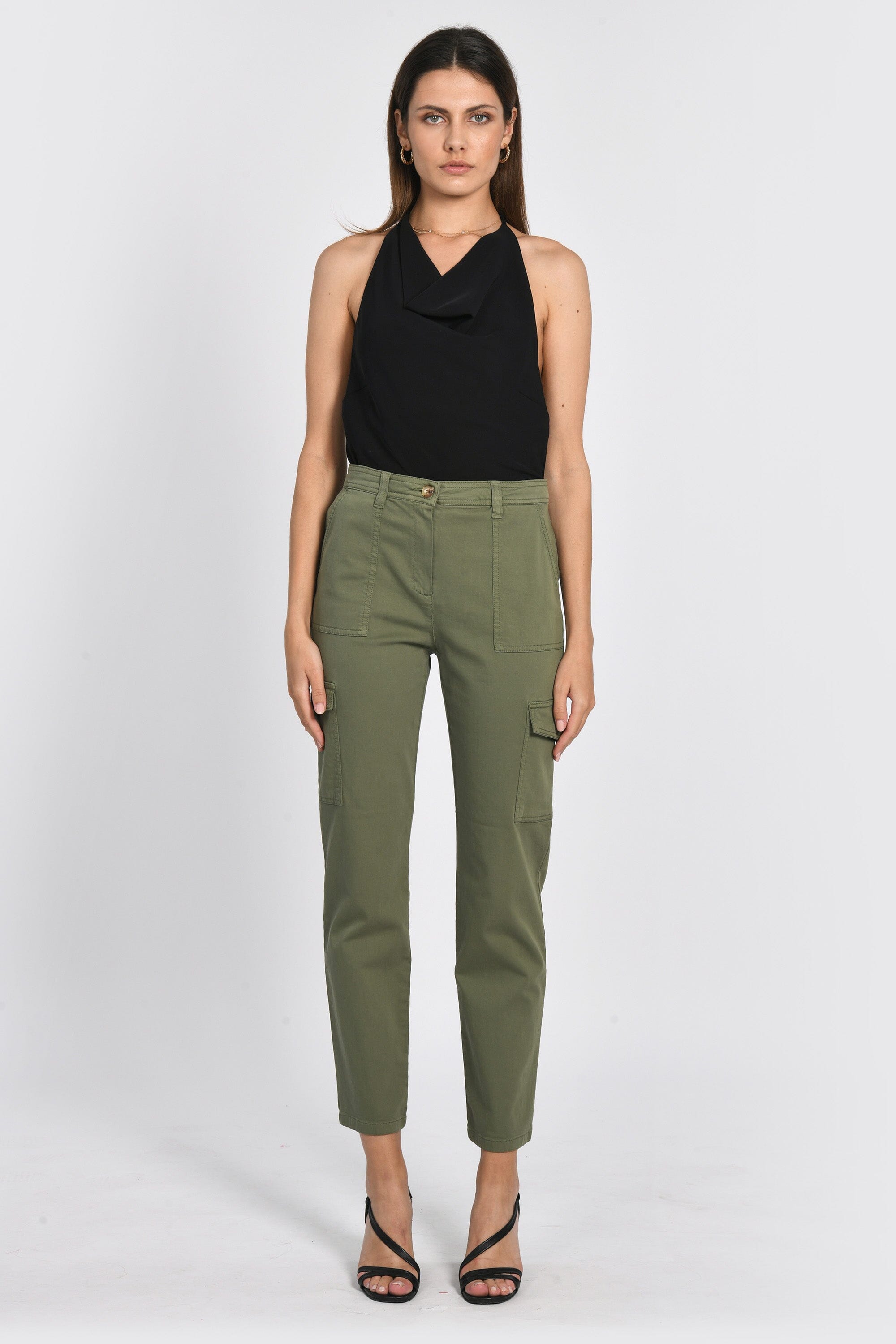 PANTALON CARGO TERRY KAKI PANTALON SPORTWEAR KOOKAI Mode Kookai