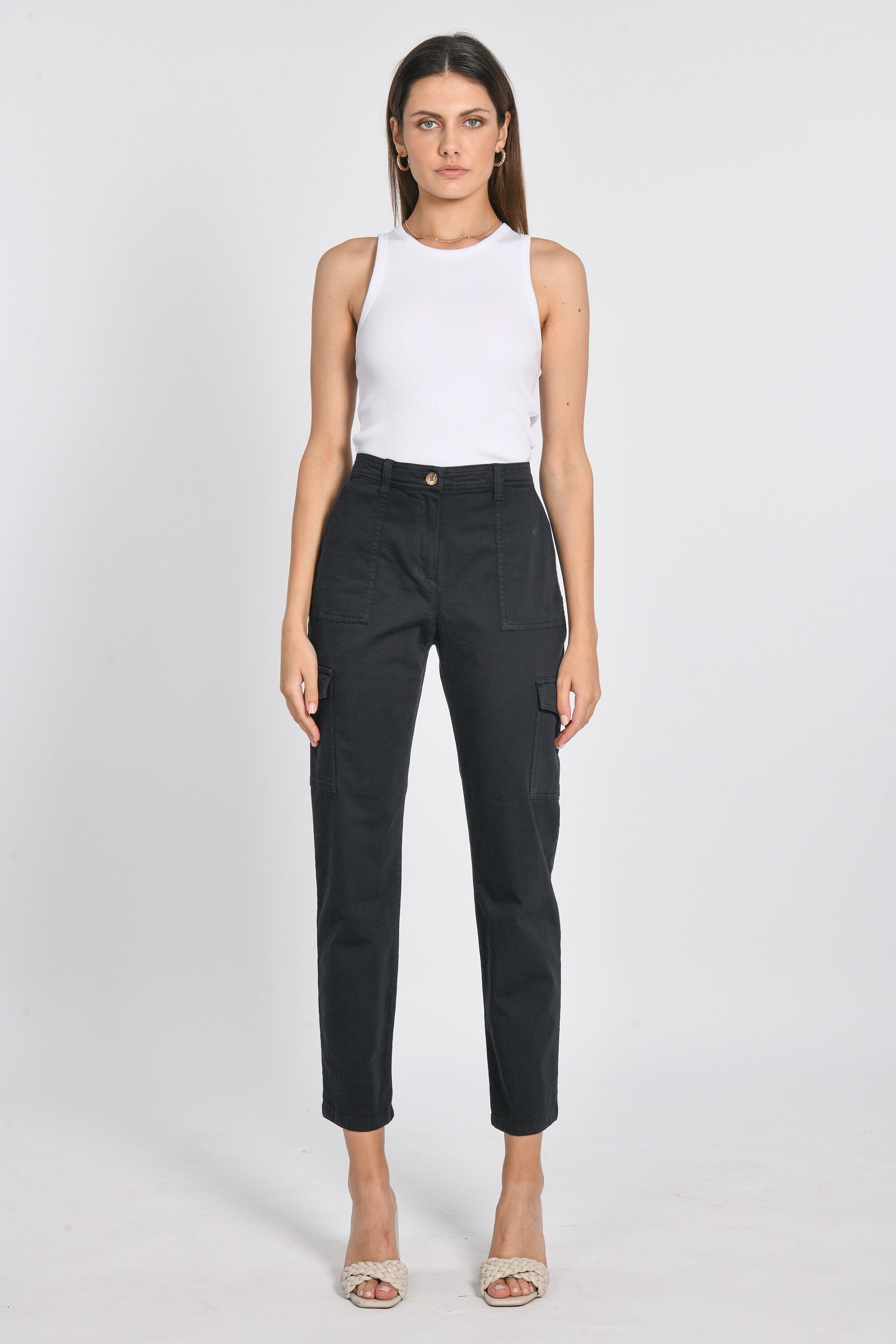 PANTALON CARGO TERRY MARINE PANTALON SPORTWEAR KOOKAI Mode Kookai