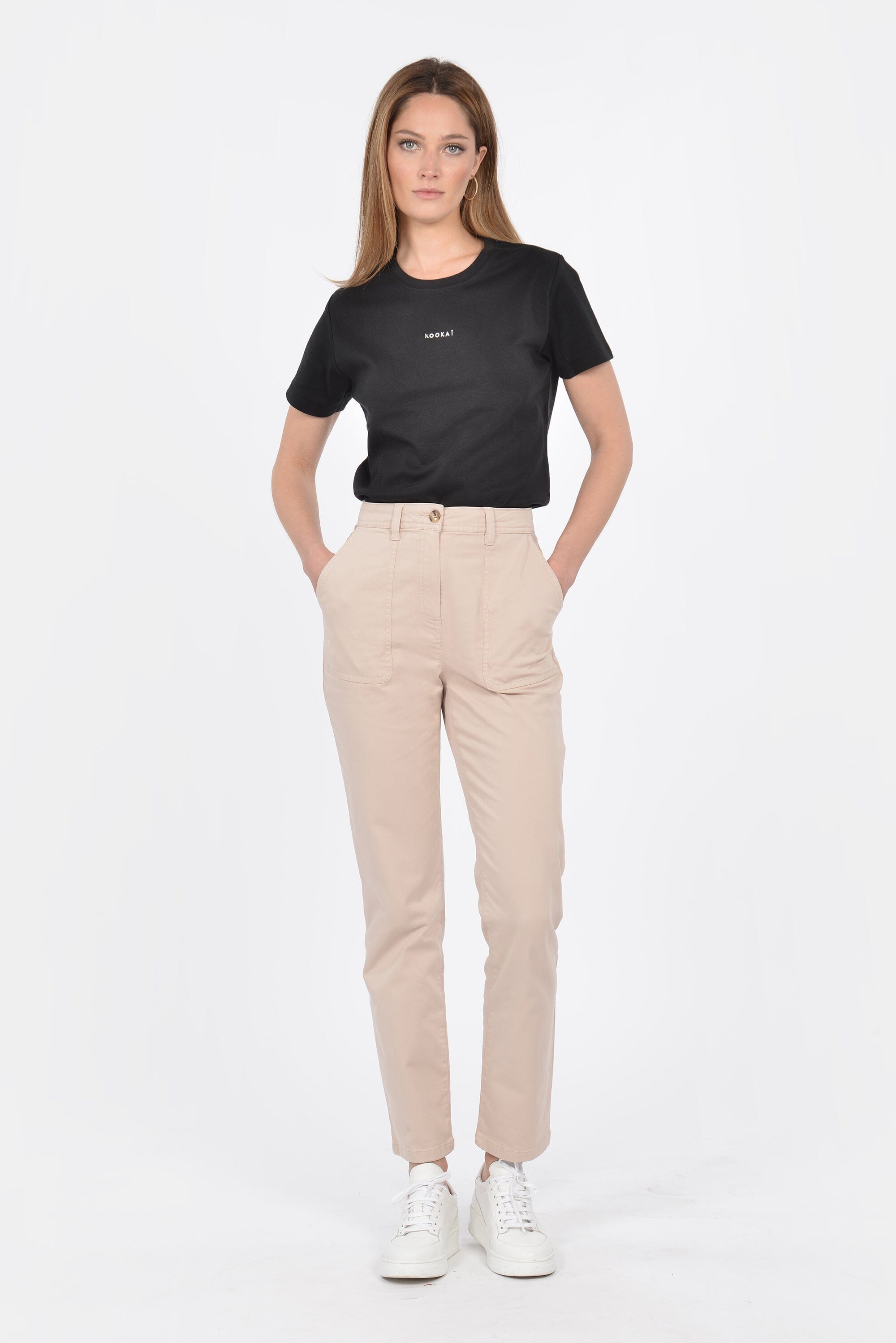 PANTALON CHINO RITCHIE BEIGE PANTALON SPORTWEAR KOOKAI Mode Kookai
