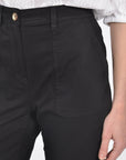 PANTALON CHINO RITCHIE NOIR PANTALON SPORTWEAR KOOKAI Mode Kookai