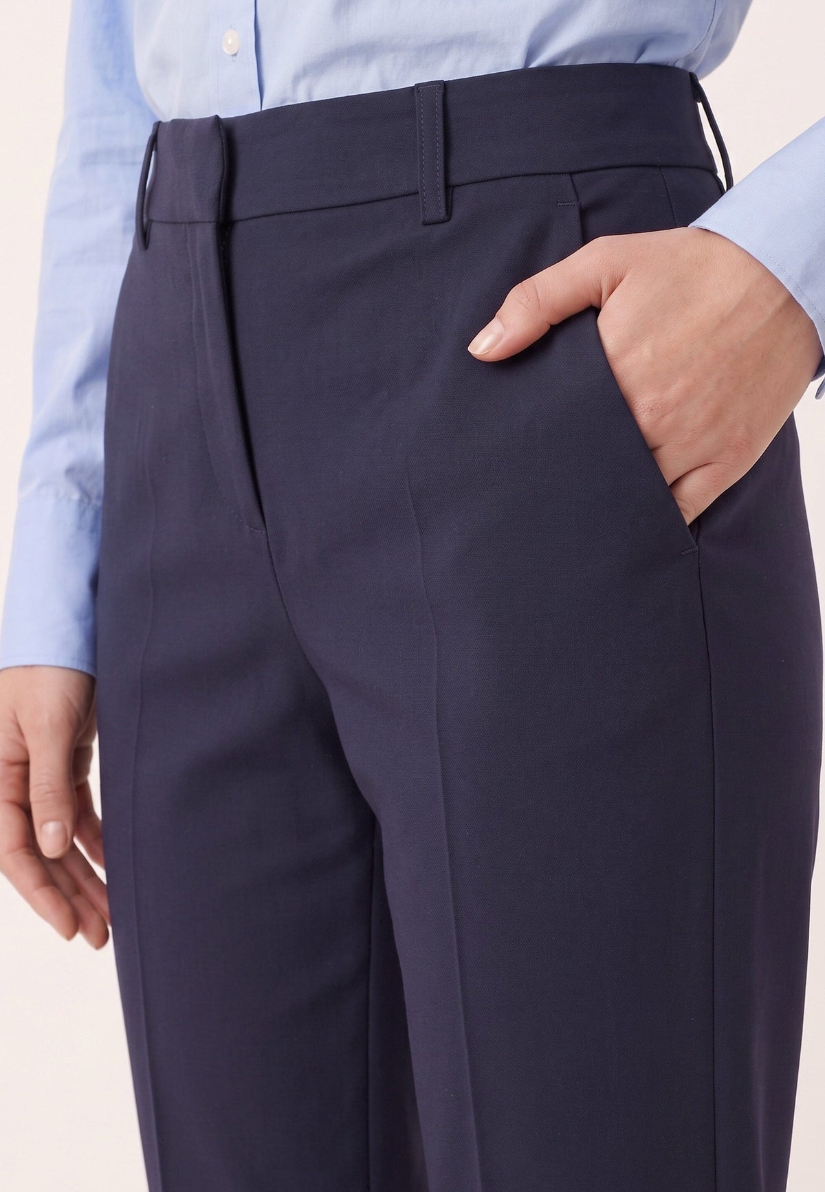 PANTALON CIGARETTE - DUFFY - NAVY PANTALON NEW KOOKAI Mode Kookai